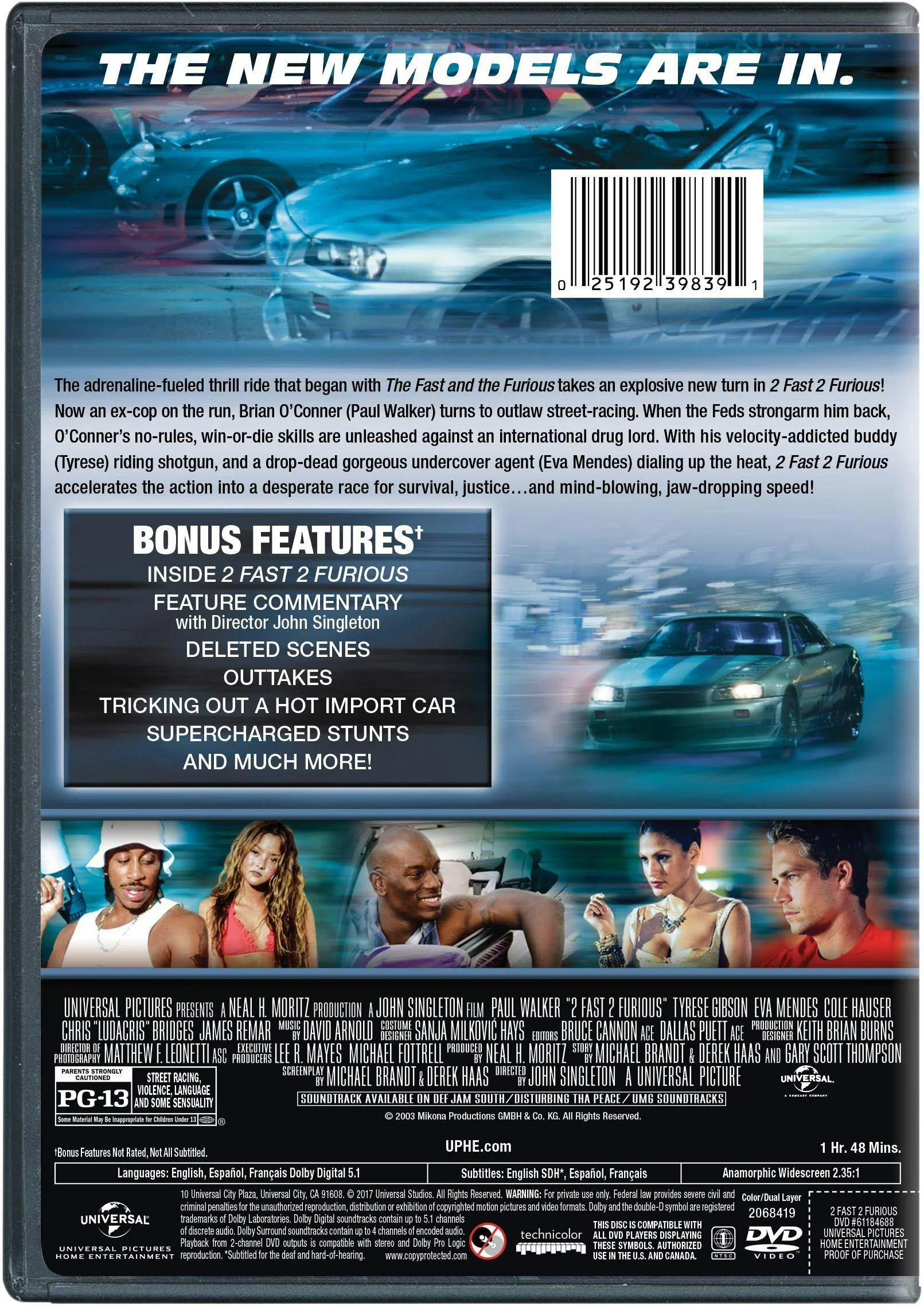 2 Fast 2 Furious [DVD] - Image 2