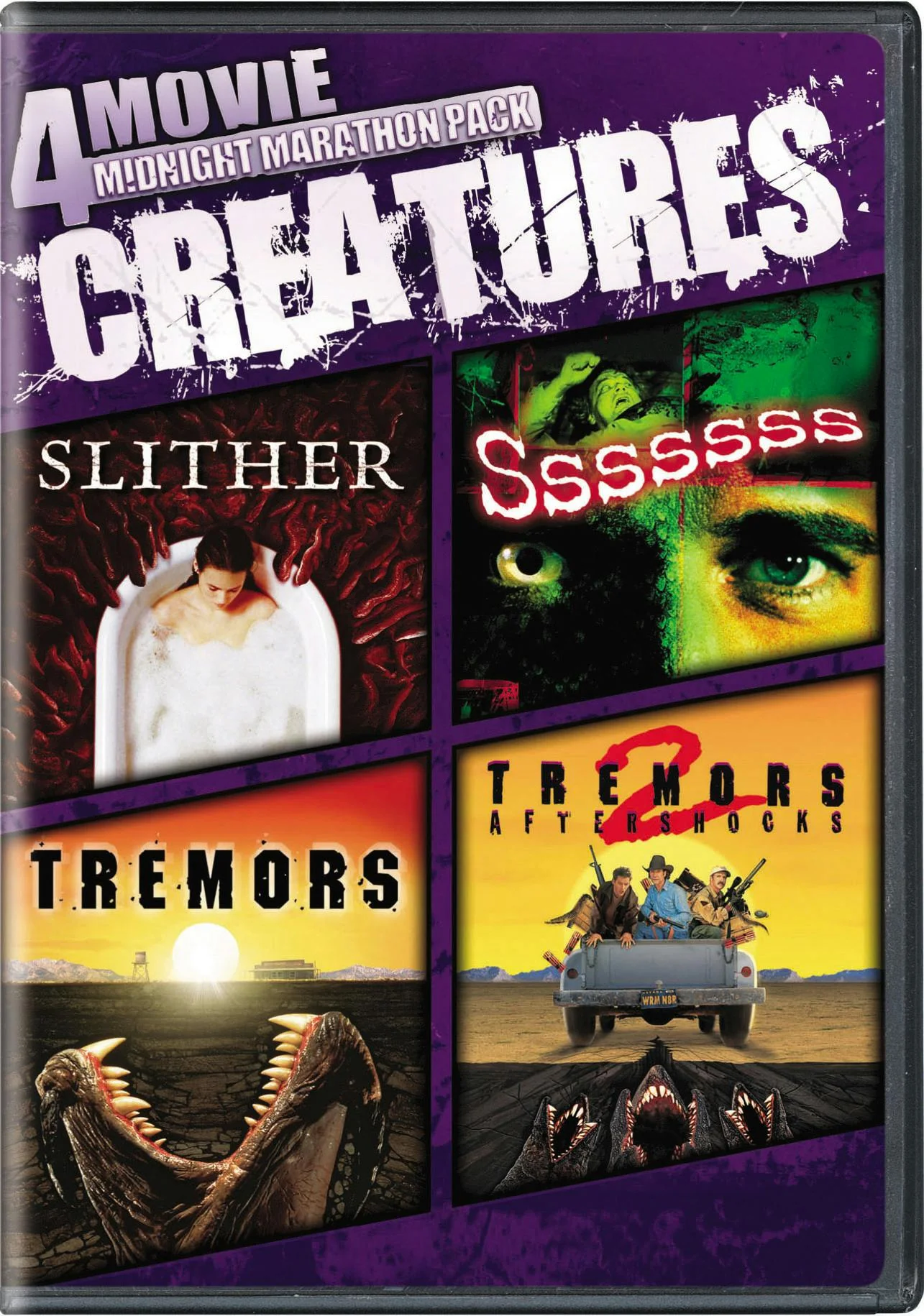 4-Movie Midnight Marathon: Creatures (DVD) [DVD]