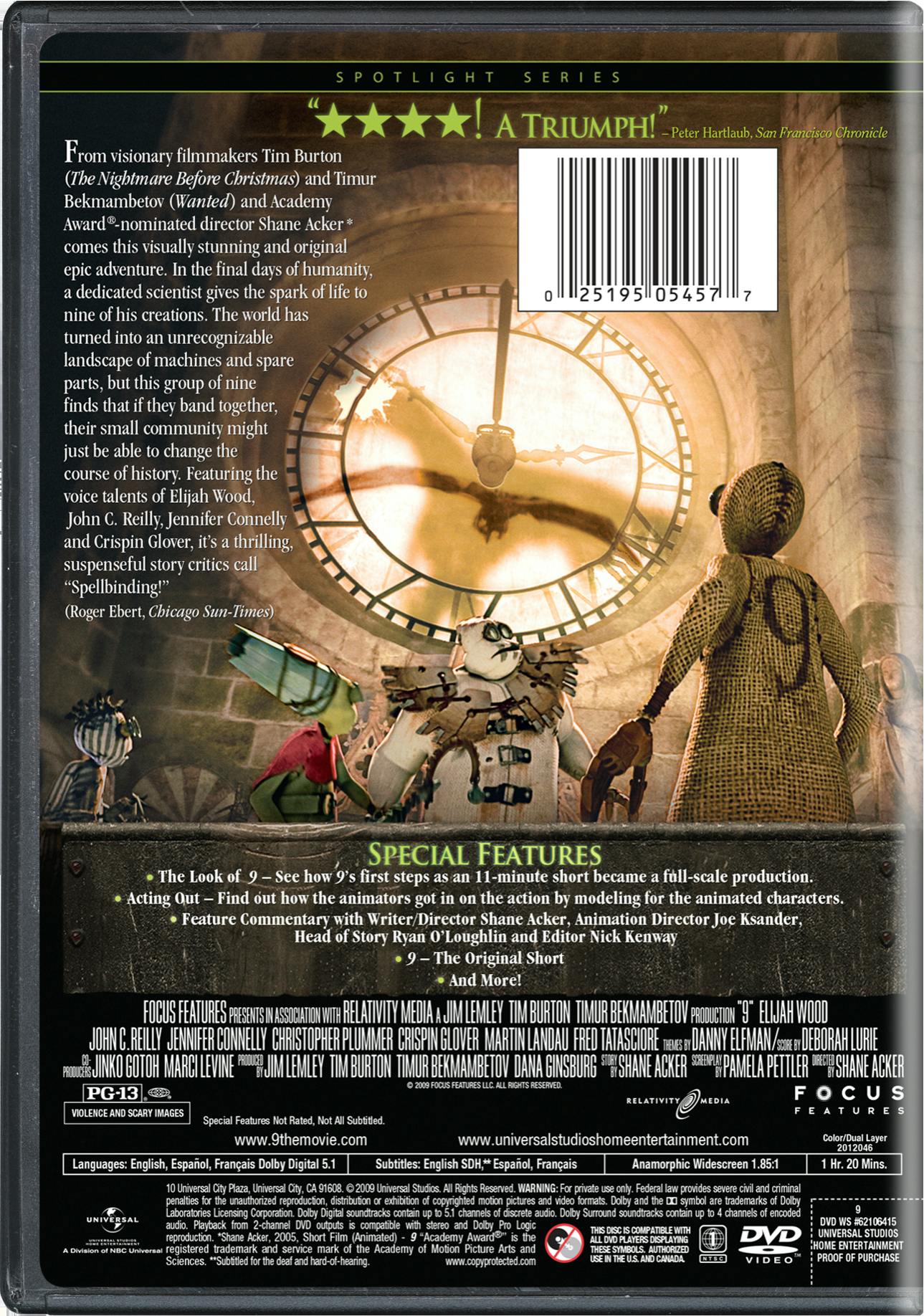 9 (DVD Spotlight Series) [DVD] - Image 2