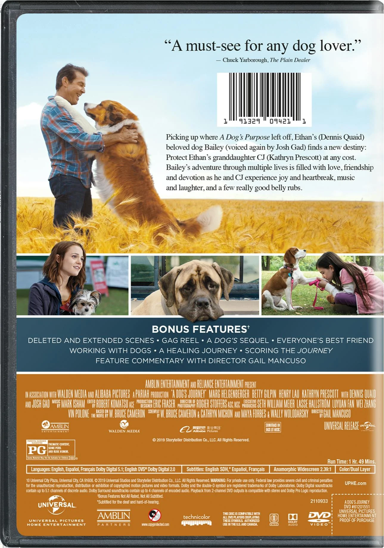 A Dog's Journey [DVD] - Image 2