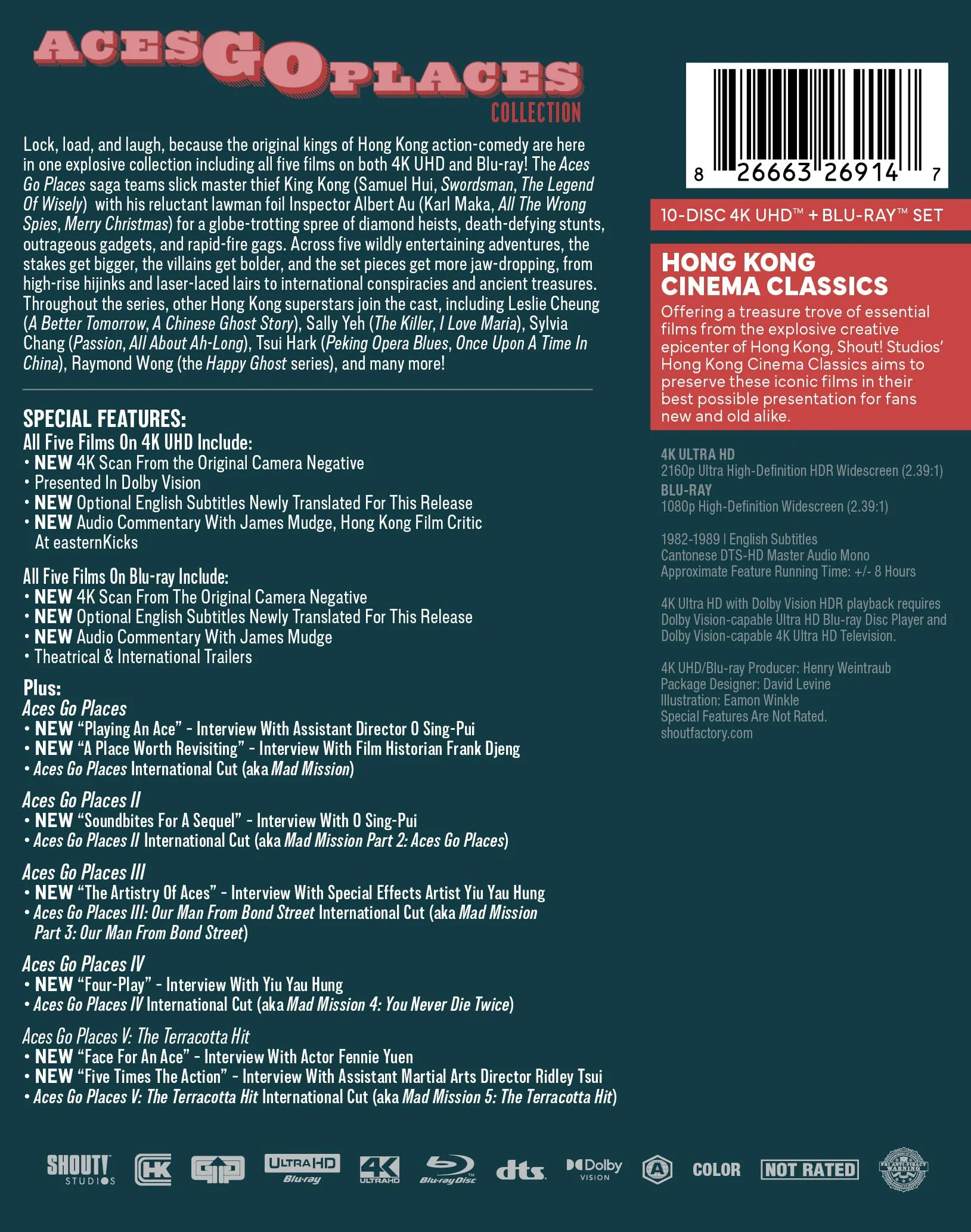 Aces Go Places Collection (4K Ultra HD + Blu-ray) [UHD] - Image 3