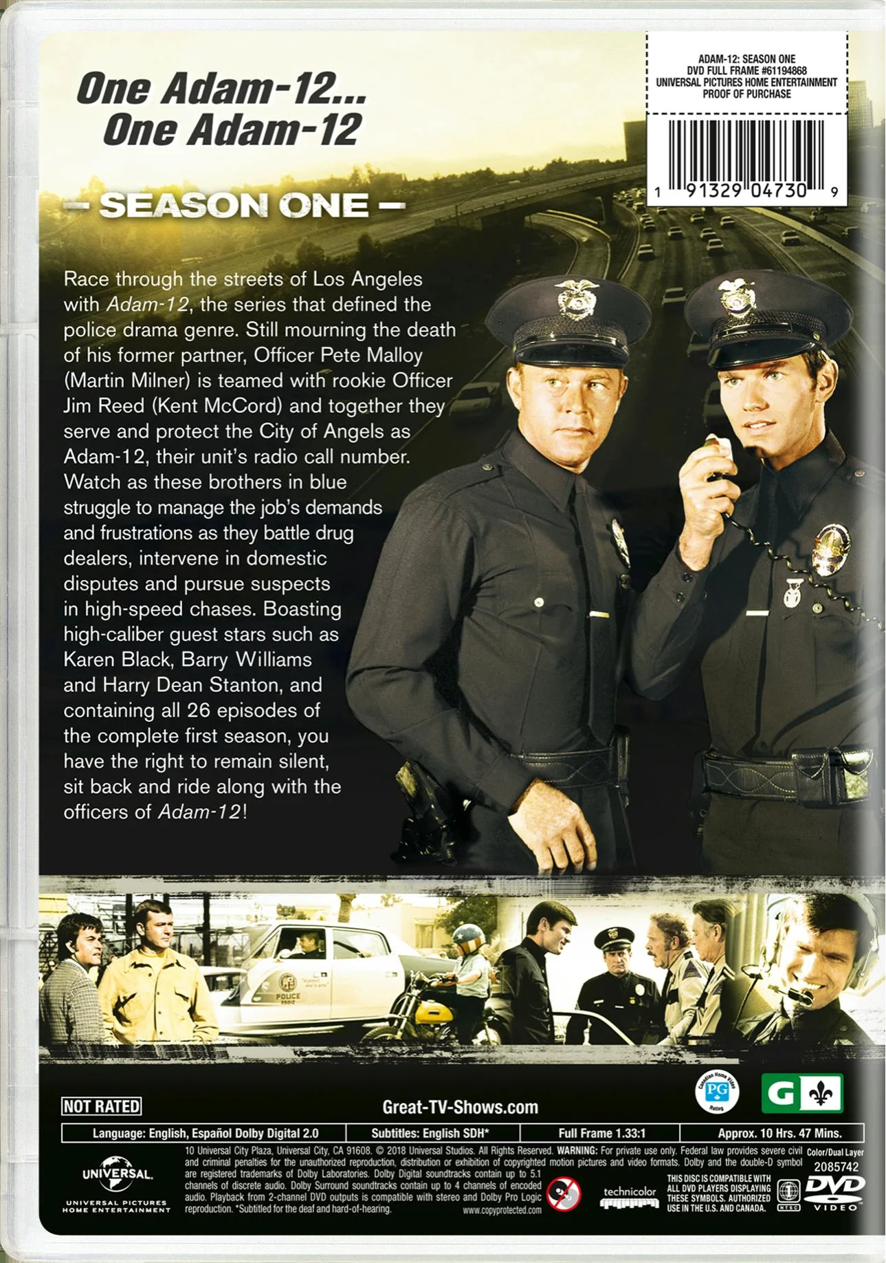 Adam-12: Season One (DVD New Box Art) [DVD] - Image 2