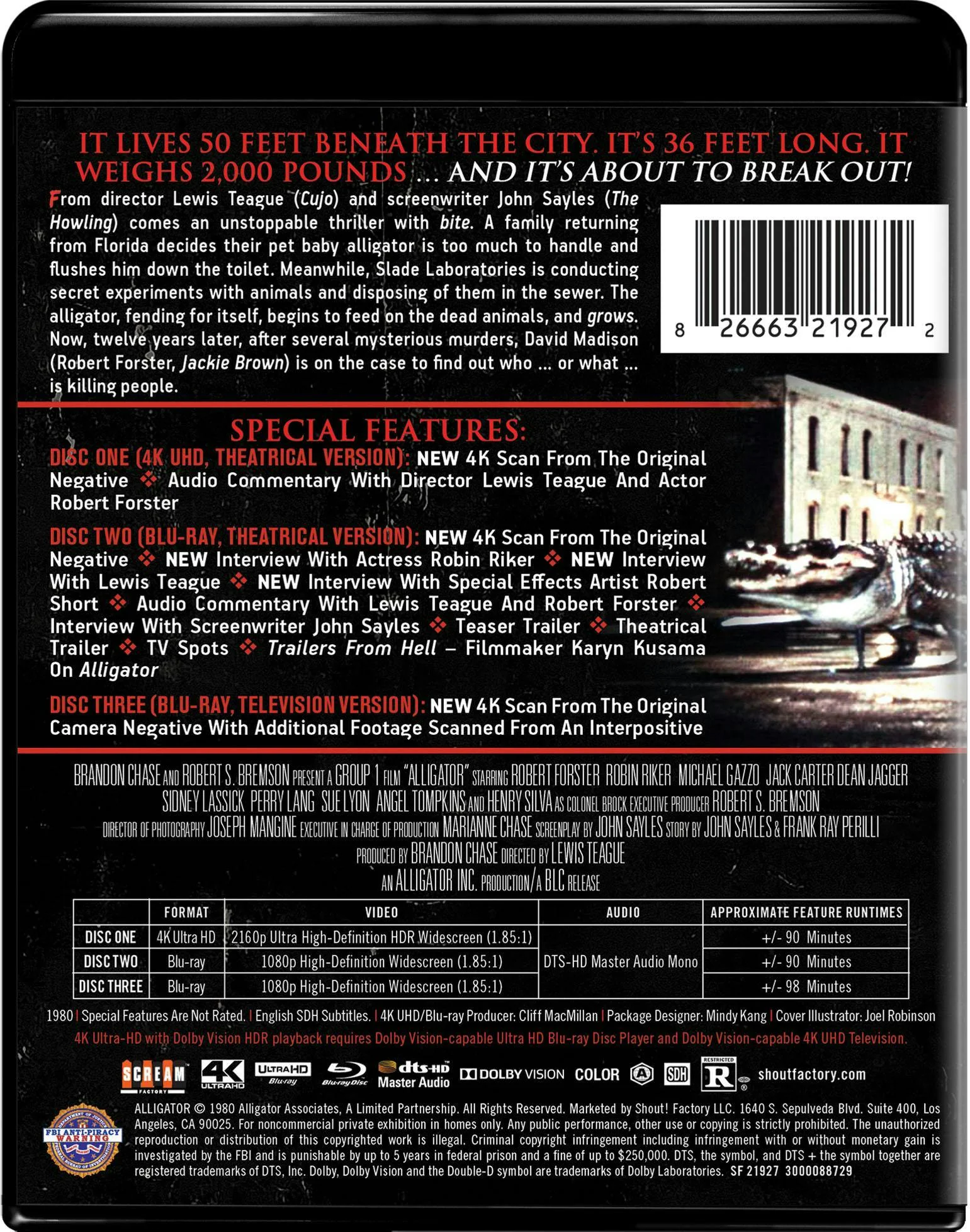 Alligator [Collector's Edition] [UHD] - Image 3