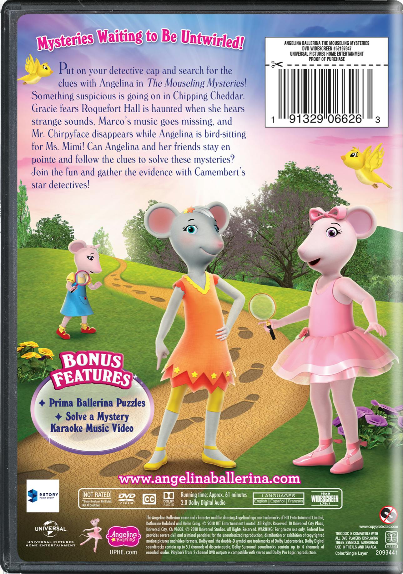 Angelina Ballerina: Mouseling Mysteries [DVD] - Image 2