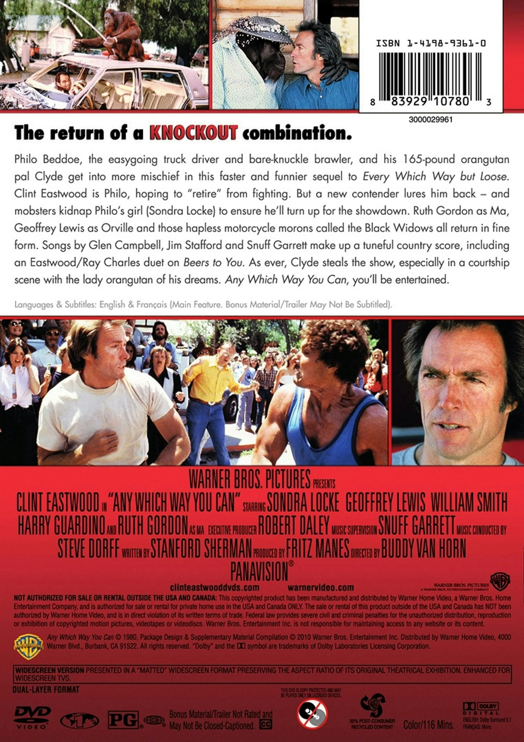Any Which Way You Can (DVD New Packaging) [DVD] - Image 2
