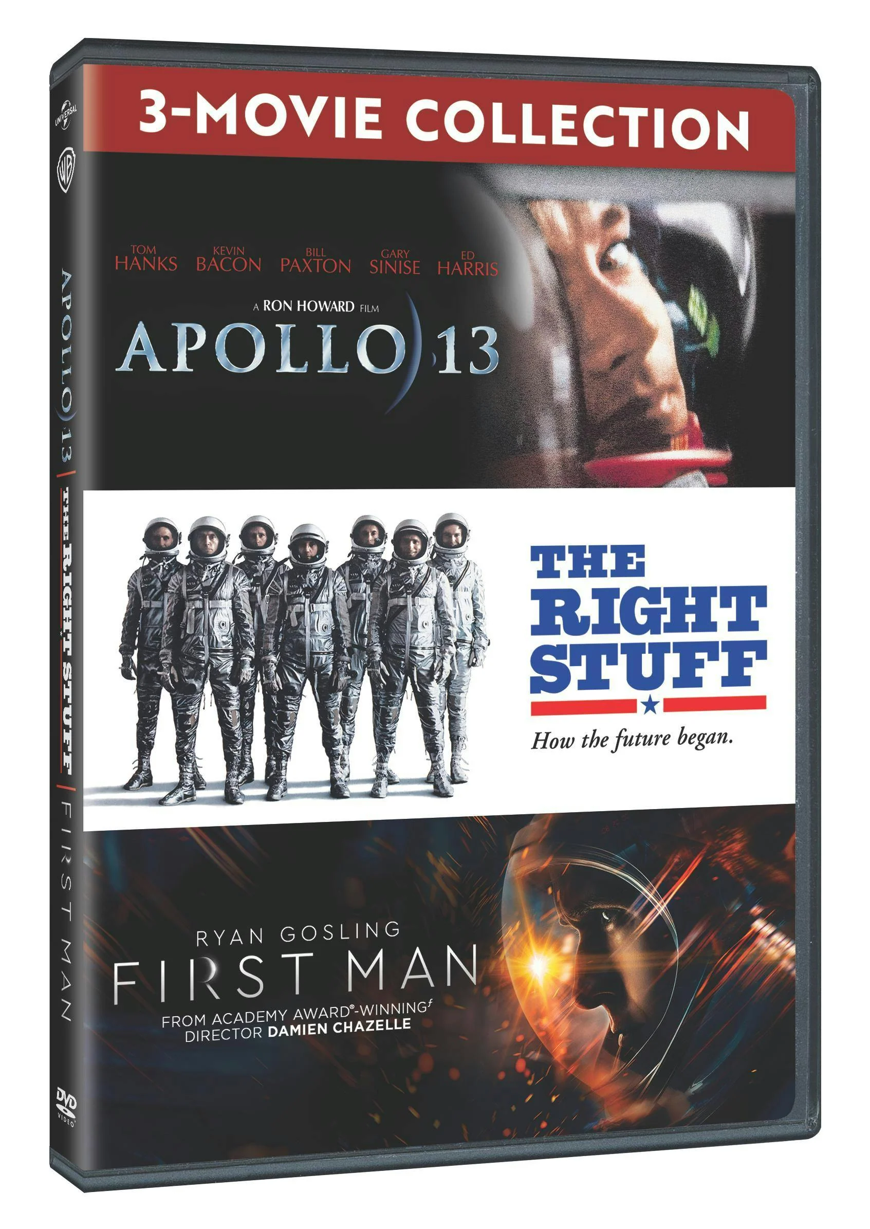 Apollo 13 / Right Stuff / First Man 3-Film Collection [DVD] - Image 2