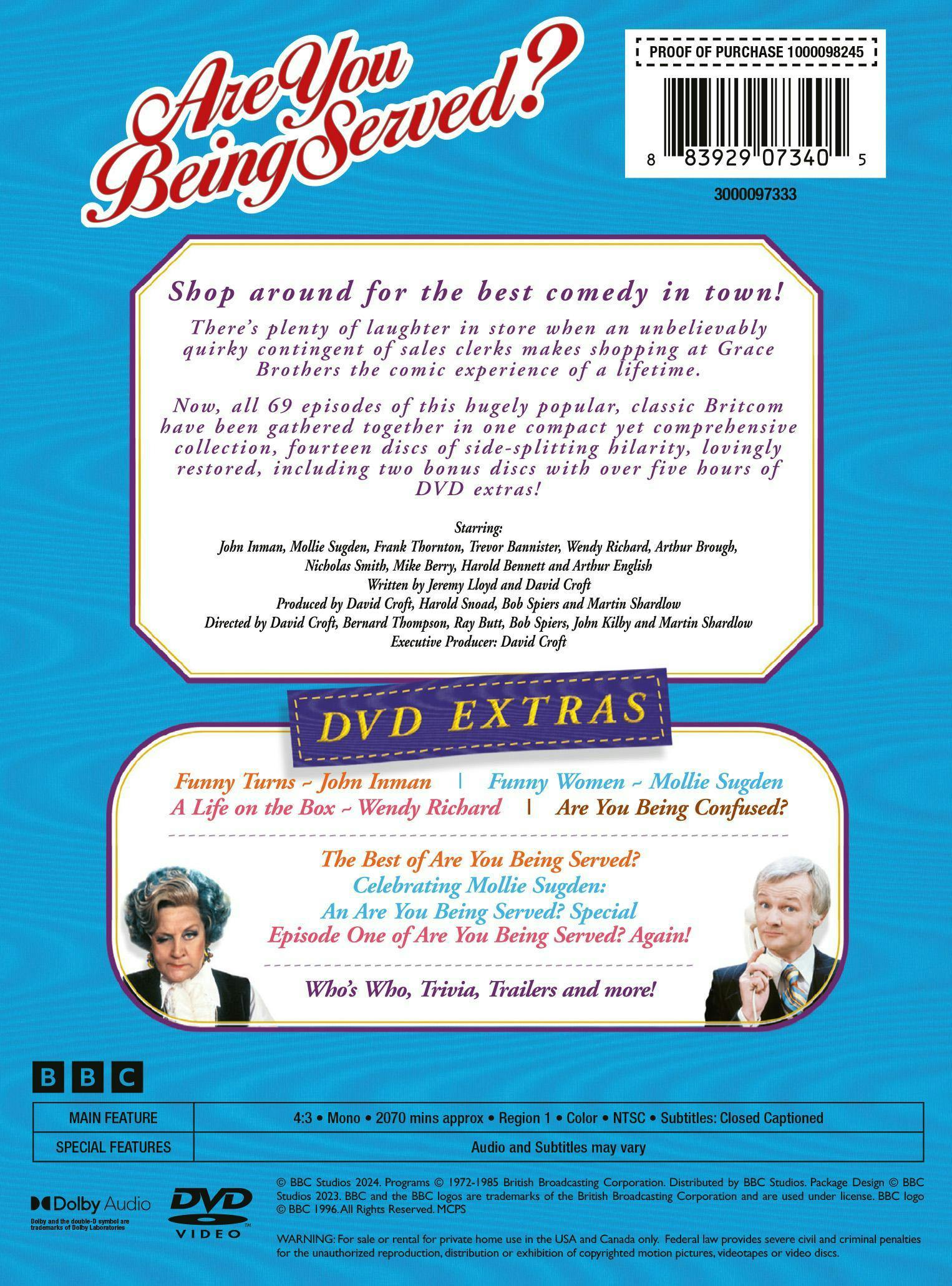 Are You Being Served?: The Complete Collection (Box Set) [DVD] - Image 3
