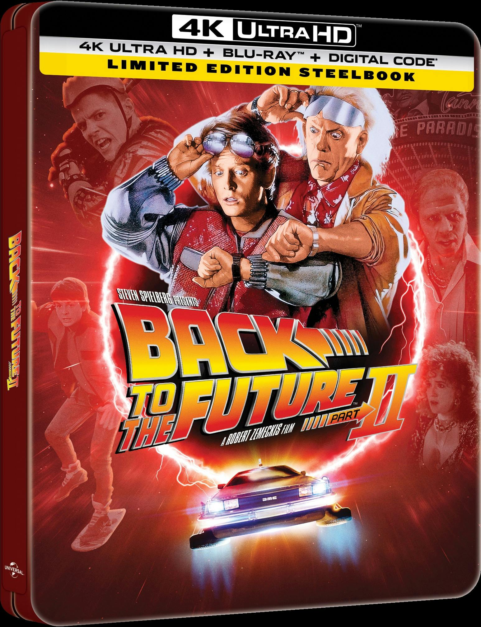 Back to the Future Part II (Limited Edition 4K Ultra HD Steelbook + Blu-ray + Digital) [UHD] - Image 2