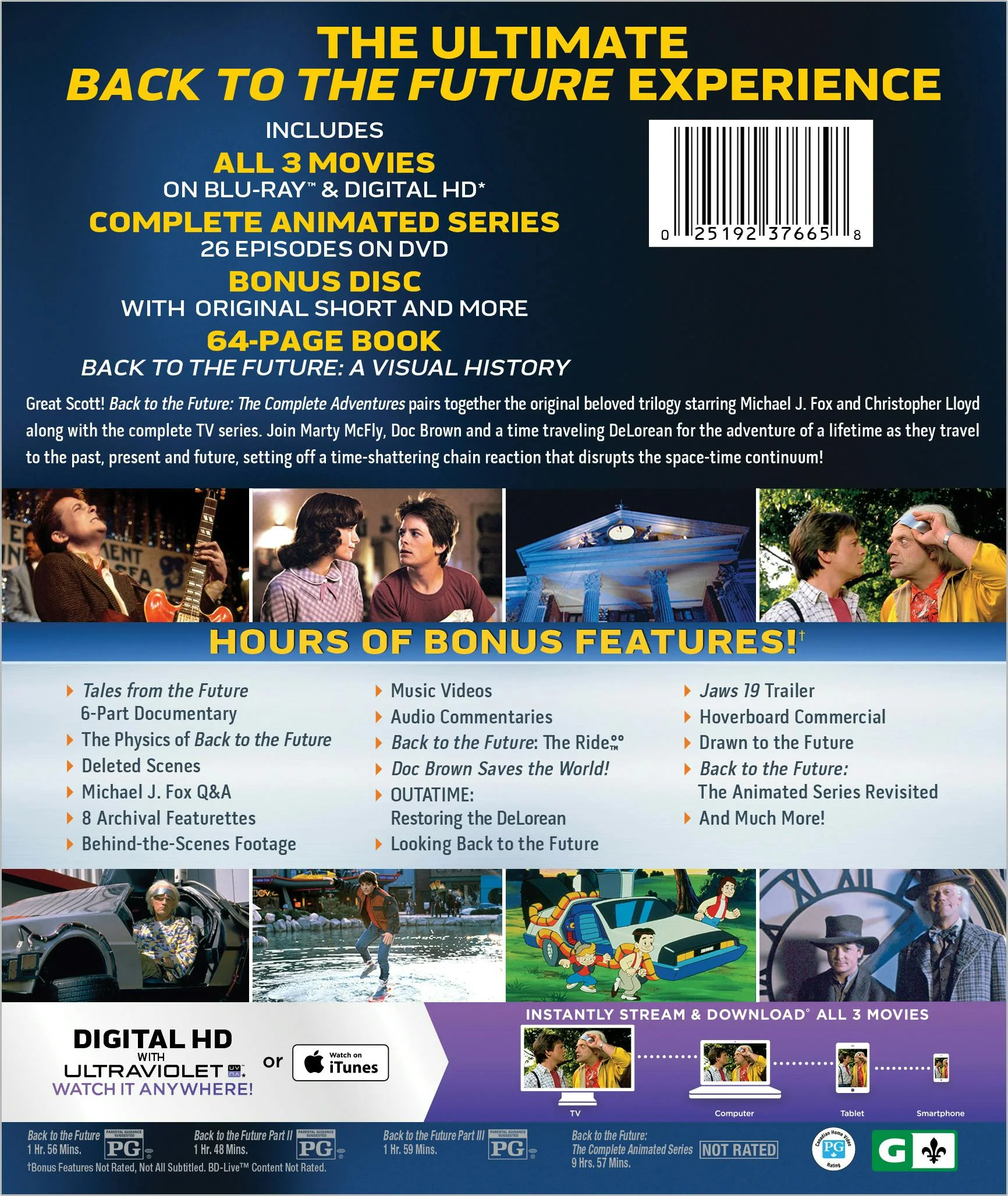 Back to the Future: The Complete Adventures (Box Set) [Blu-ray] - Image 2