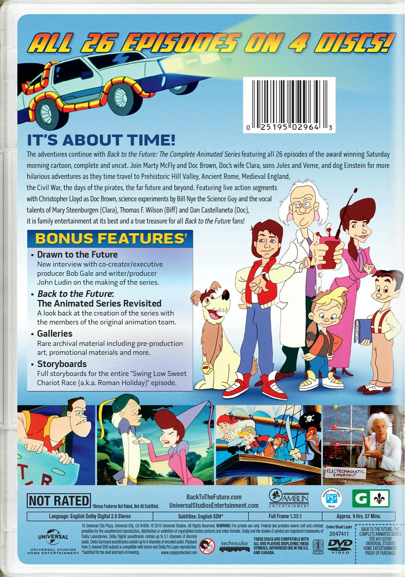 Back to the Future: The Complete Animated Series (Box Set) [DVD] - Image 2