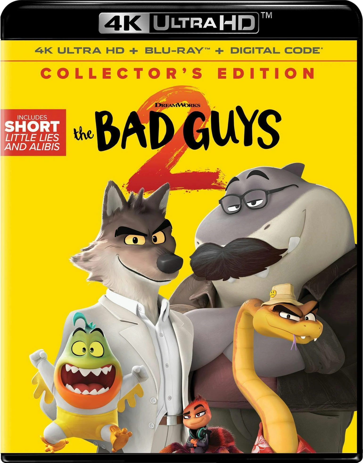 The Bad Guys 2 - Collector's Edition 4K Ultra HD + Blu-ray + Digital (4K Ultra HD) [UHD]