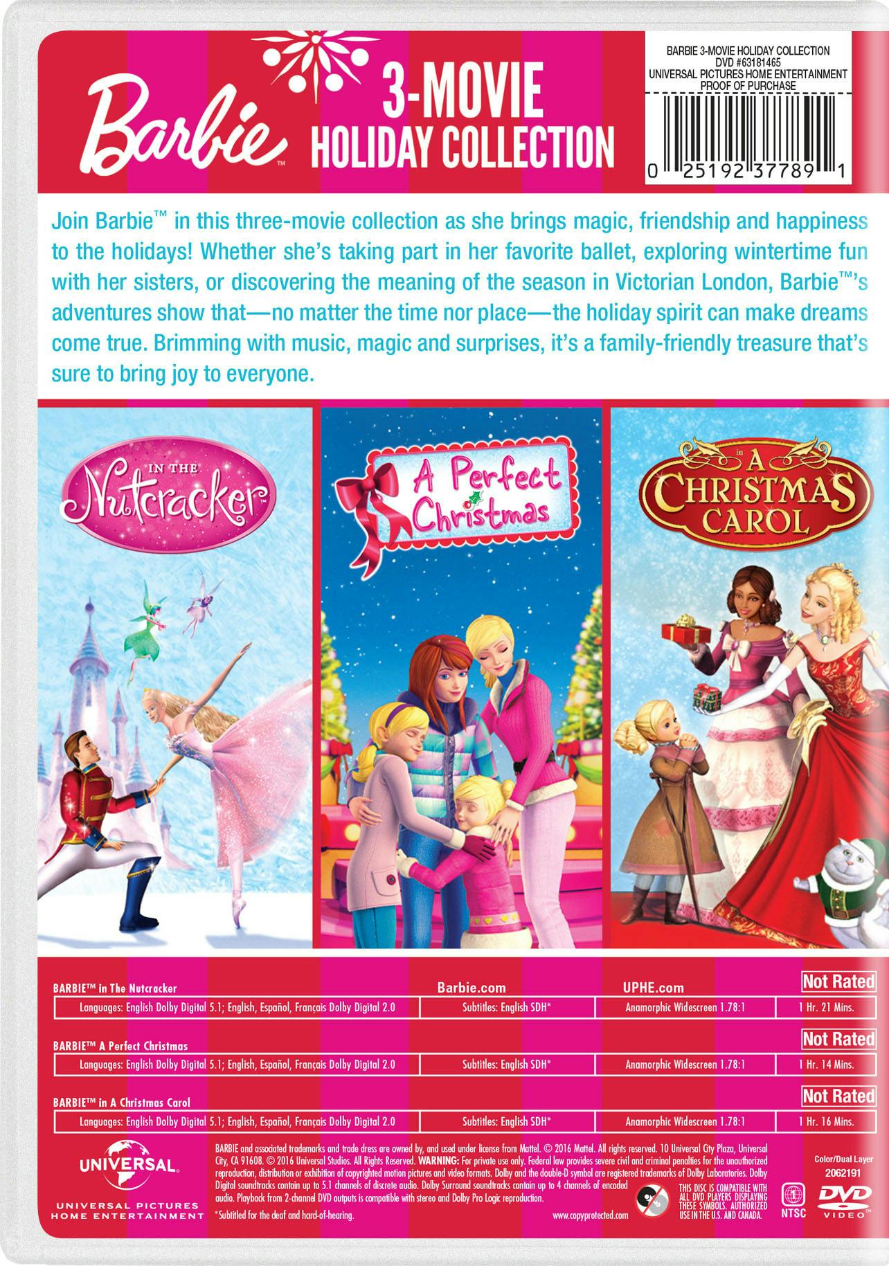 Barbie: 3-movie Holiday Collection [DVD] - Image 3