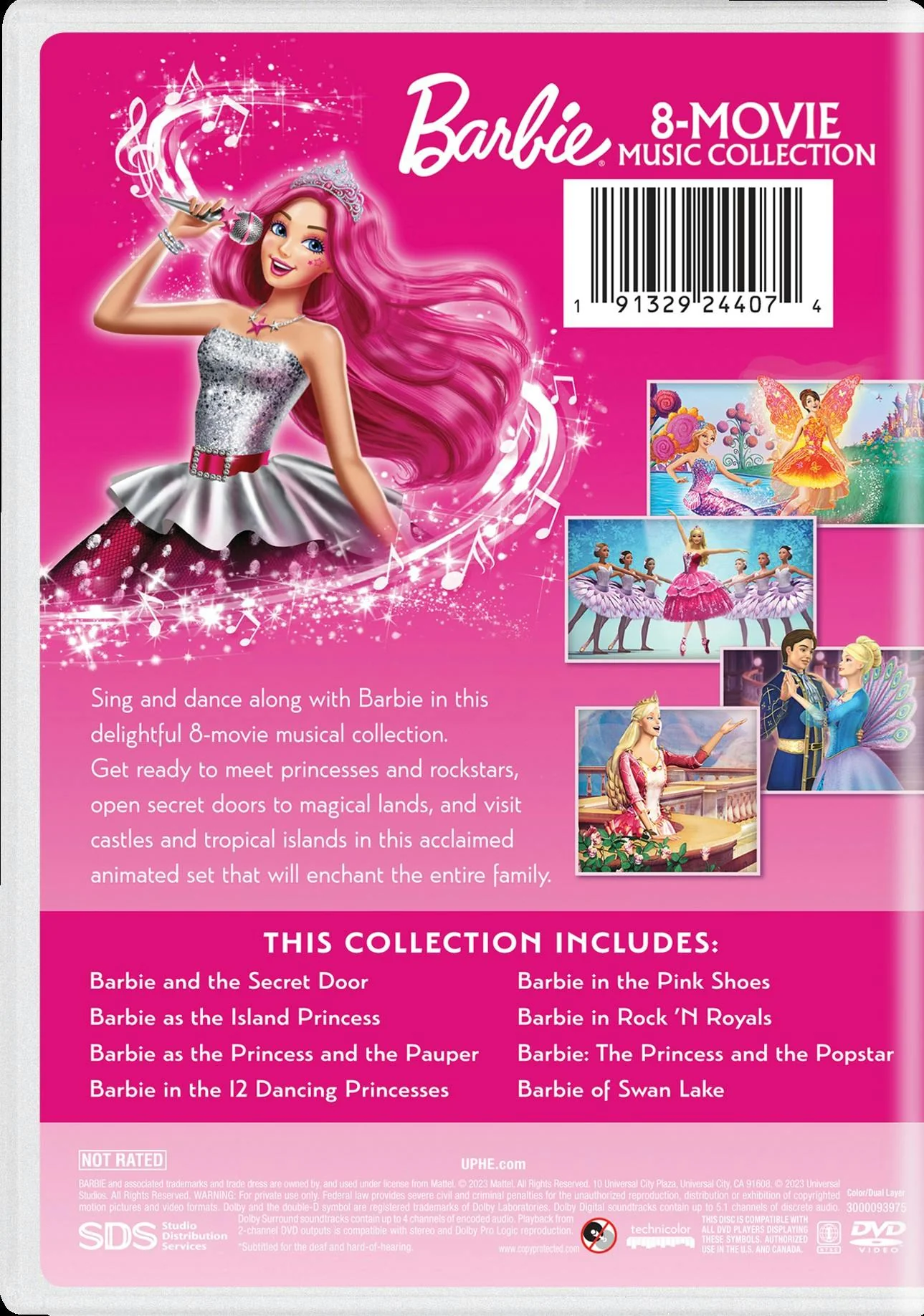 Barbie: 8-movie Musical Collection (Box Set) [DVD] - Image 3