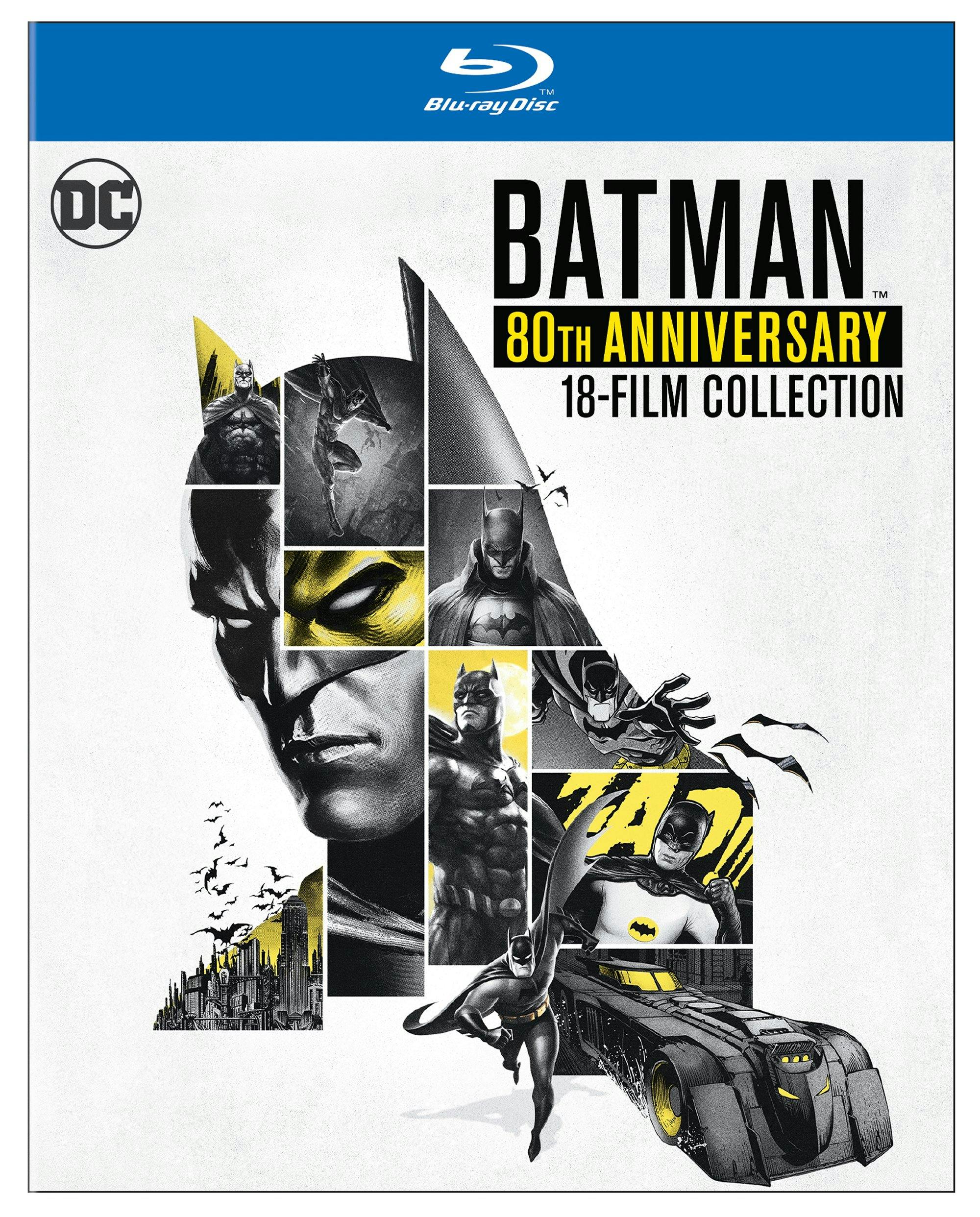 Batman 80th Anniversary Animated 18-film Collection (Box Set) [Blu-ray]
