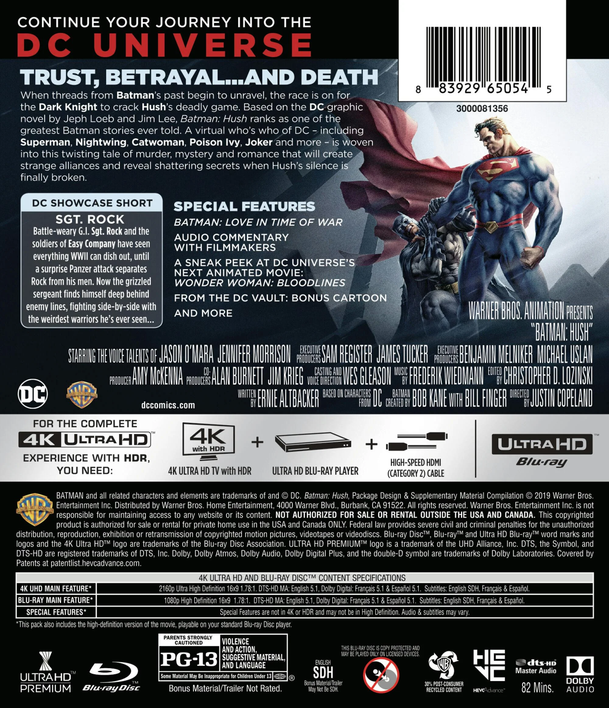 Batman: Hush (4K Ultra HD + Blu-ray) [UHD] - Image 2
