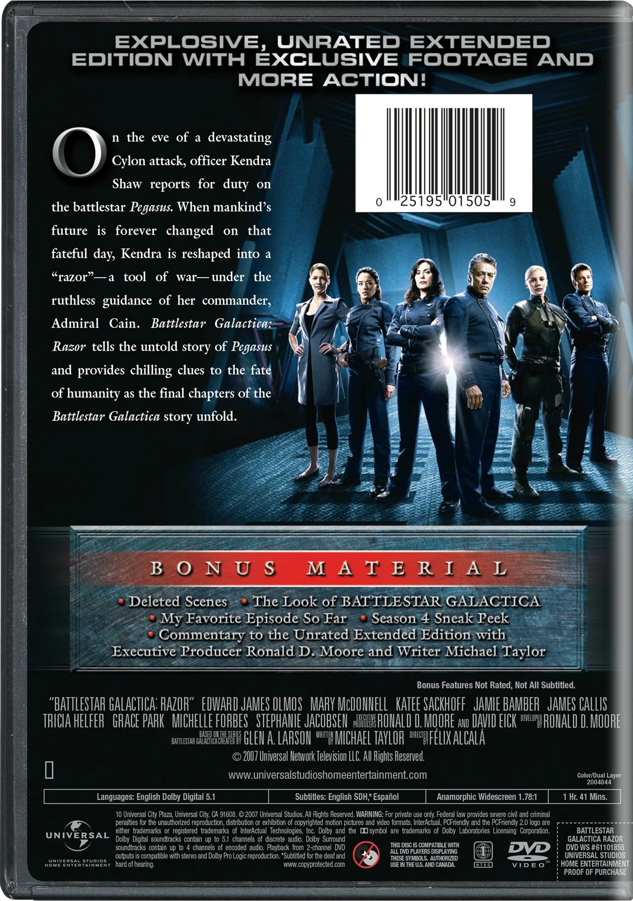 Battlestar Galactica: Razor (DVD Extended Edition) [DVD] - Image 2