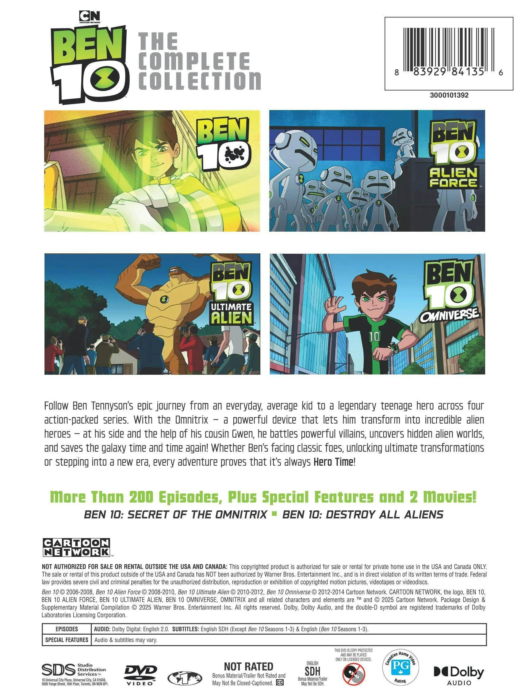Ben 10 Classic: The Complete Collection [DVD] - Image 3