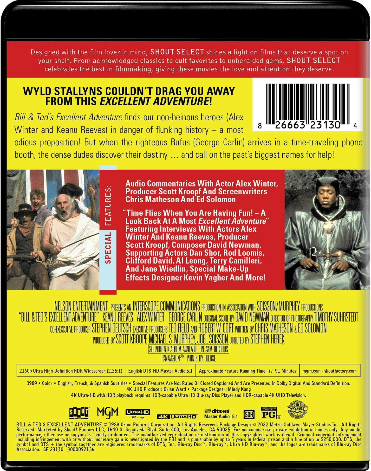 Bill & Ted's Excellent Adventure [UHD] - Image 3