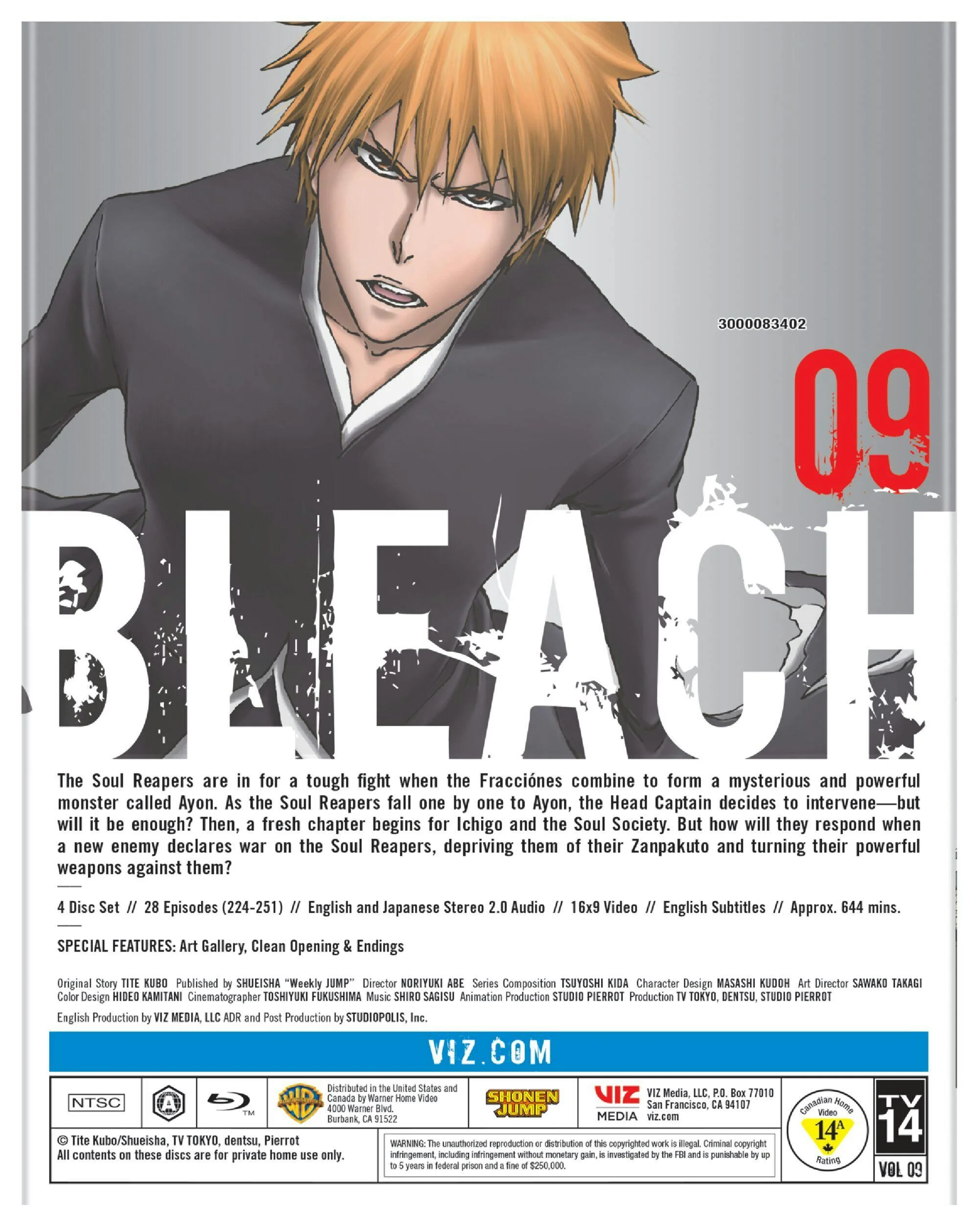 Bleach: Set 9 (Box Set) [Blu-ray] - Image 2