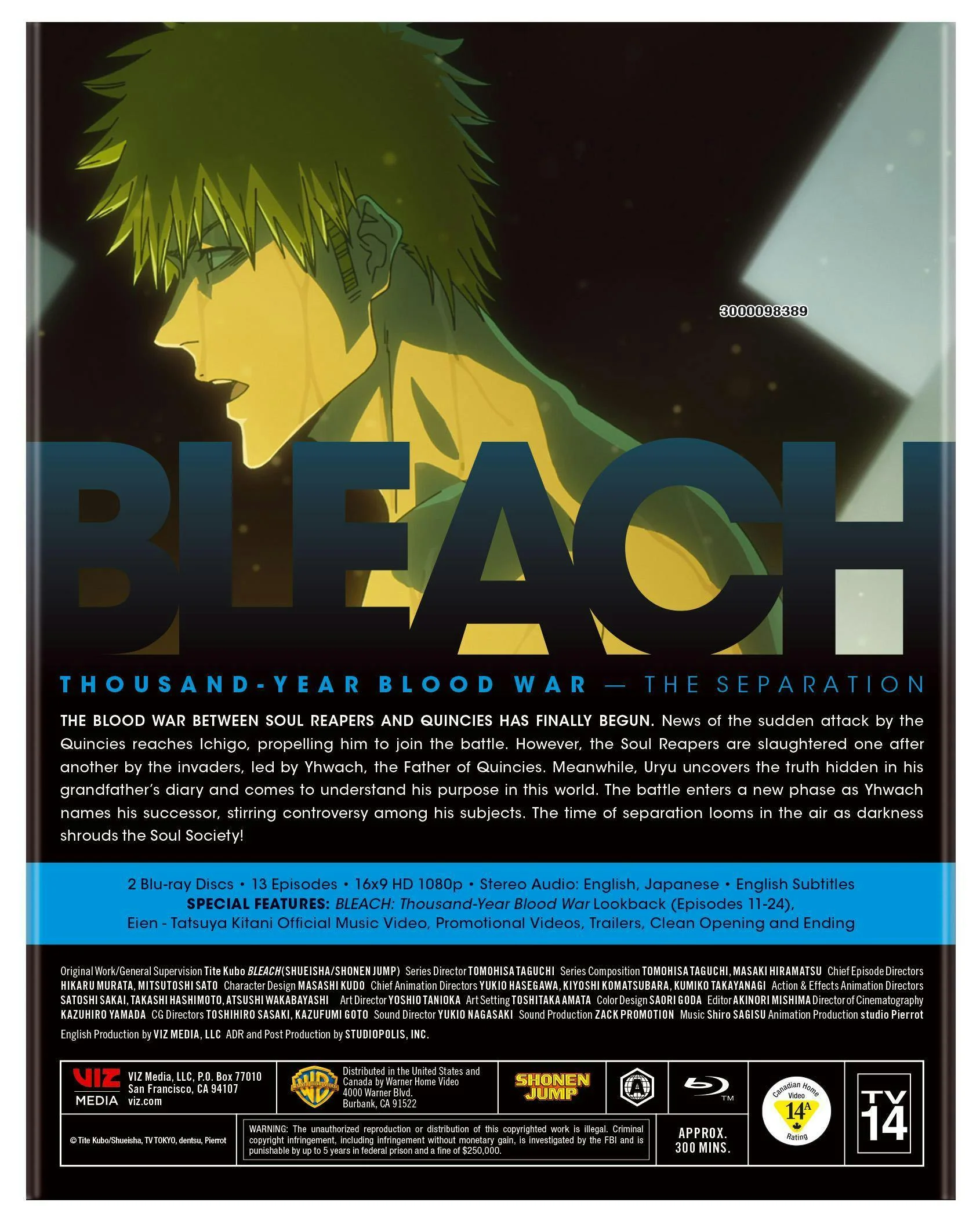 BLEACH: Thousand-Year Blood War Part 2 Standard Edition [Blu-ray] - Image 3
