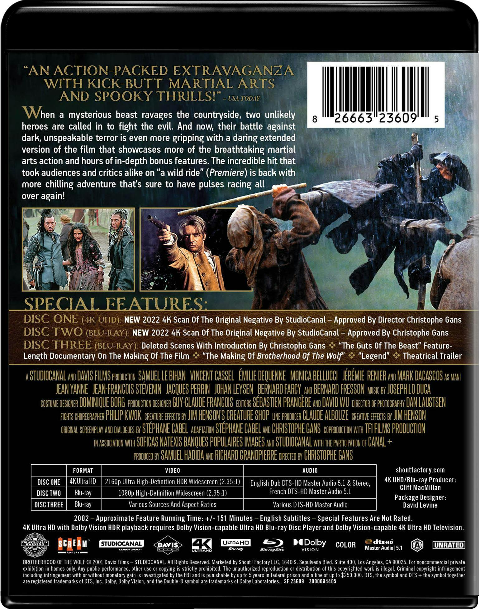 Brotherhood Of The Wolf [Collector's Edition] [UHD] - Image 3