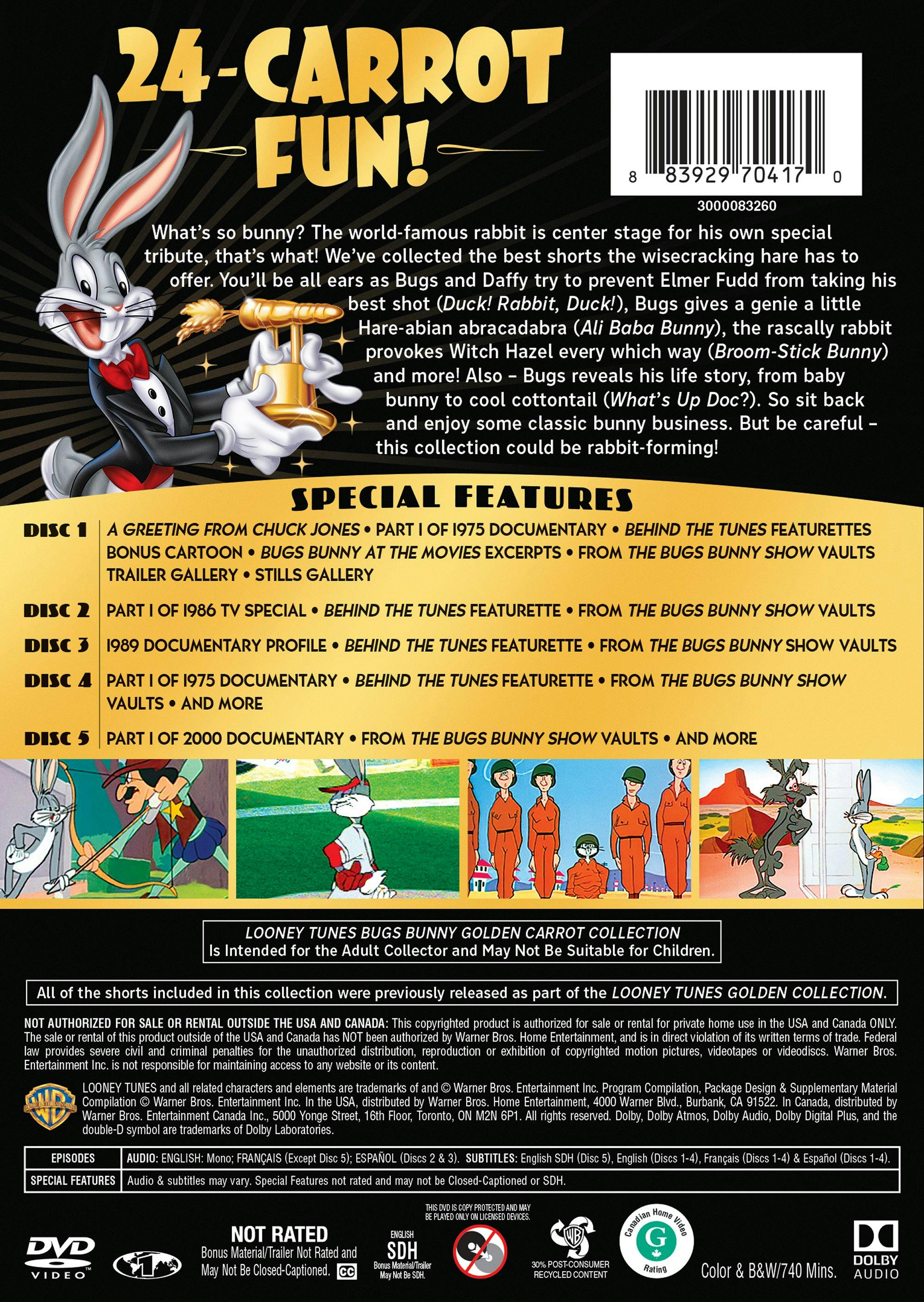Bugs Bunny - Golden Carrot Collection (Box Set) [DVD] - Image 2