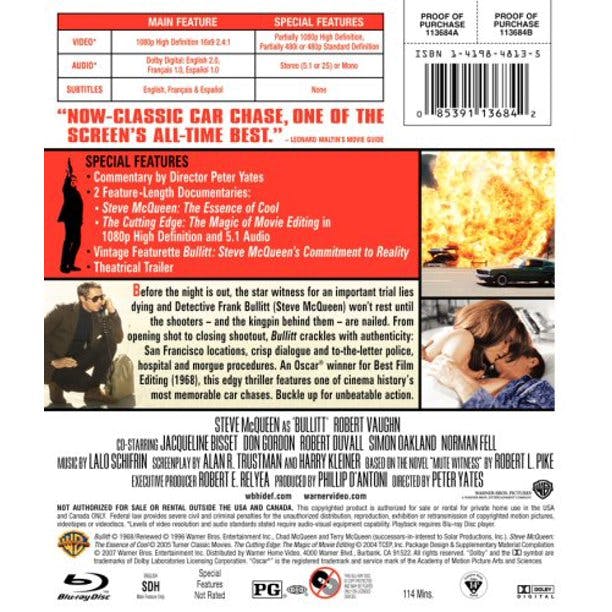 Bullitt [Blu-ray] - Image 2
