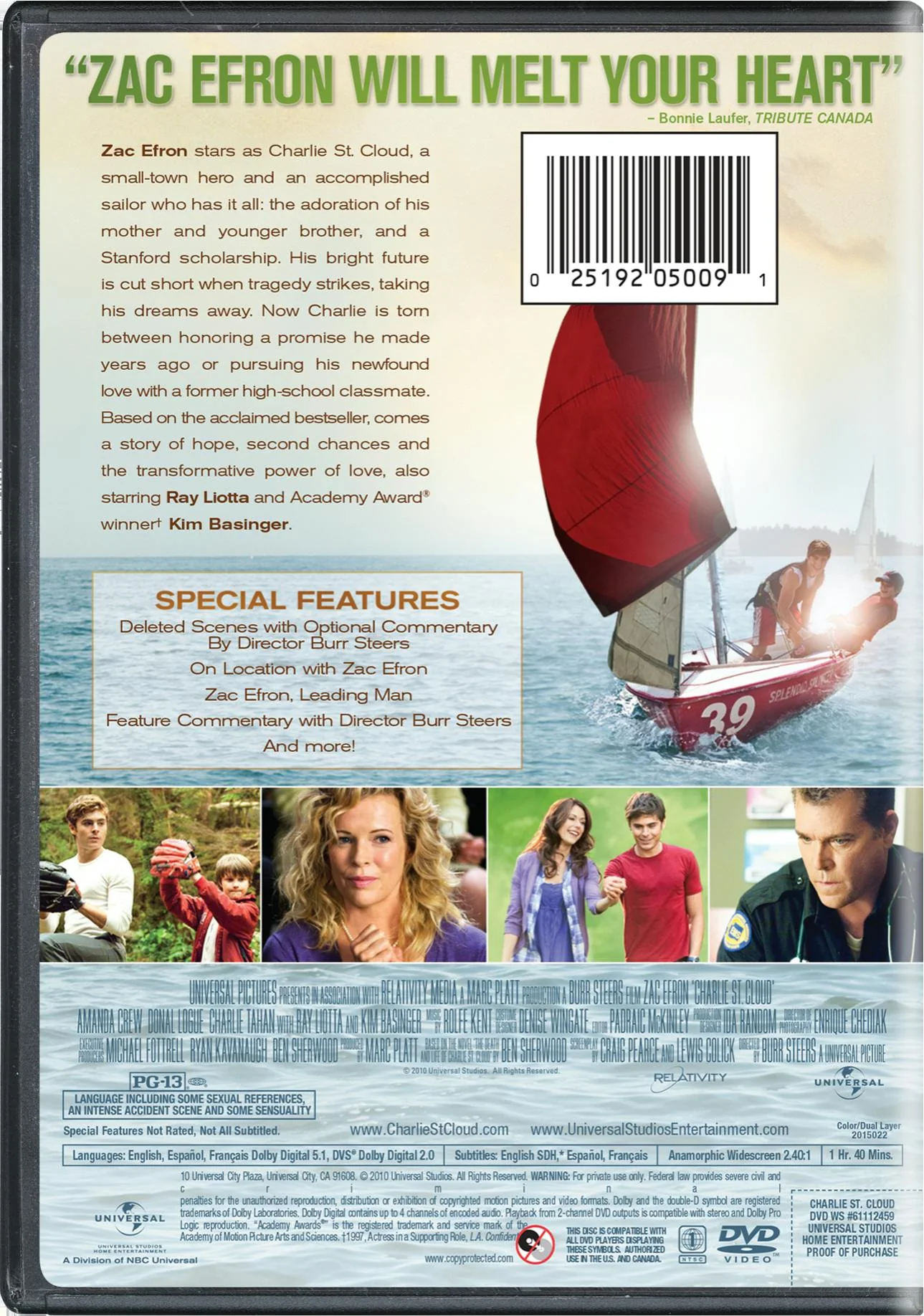 Charlie St. Cloud [DVD] - Image 3