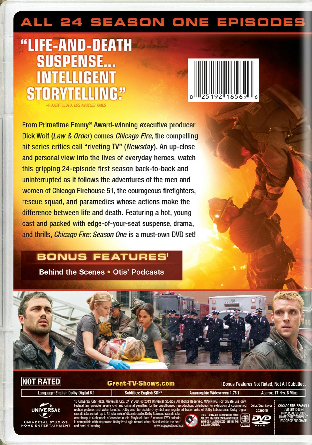 Chicago Fire: Season One [DVD] - Image 2