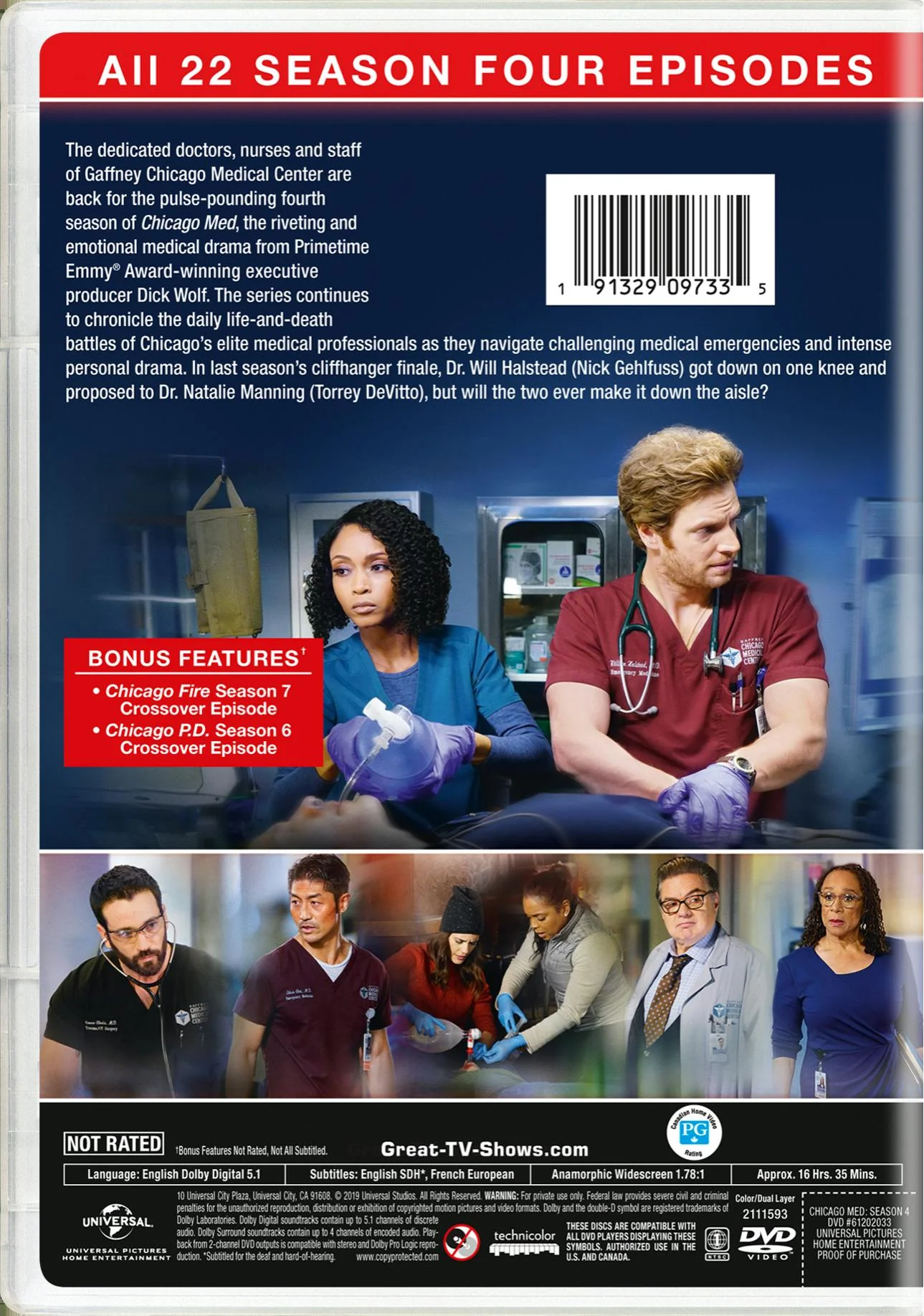 Chicago Med: Season Four [DVD] - Image 2