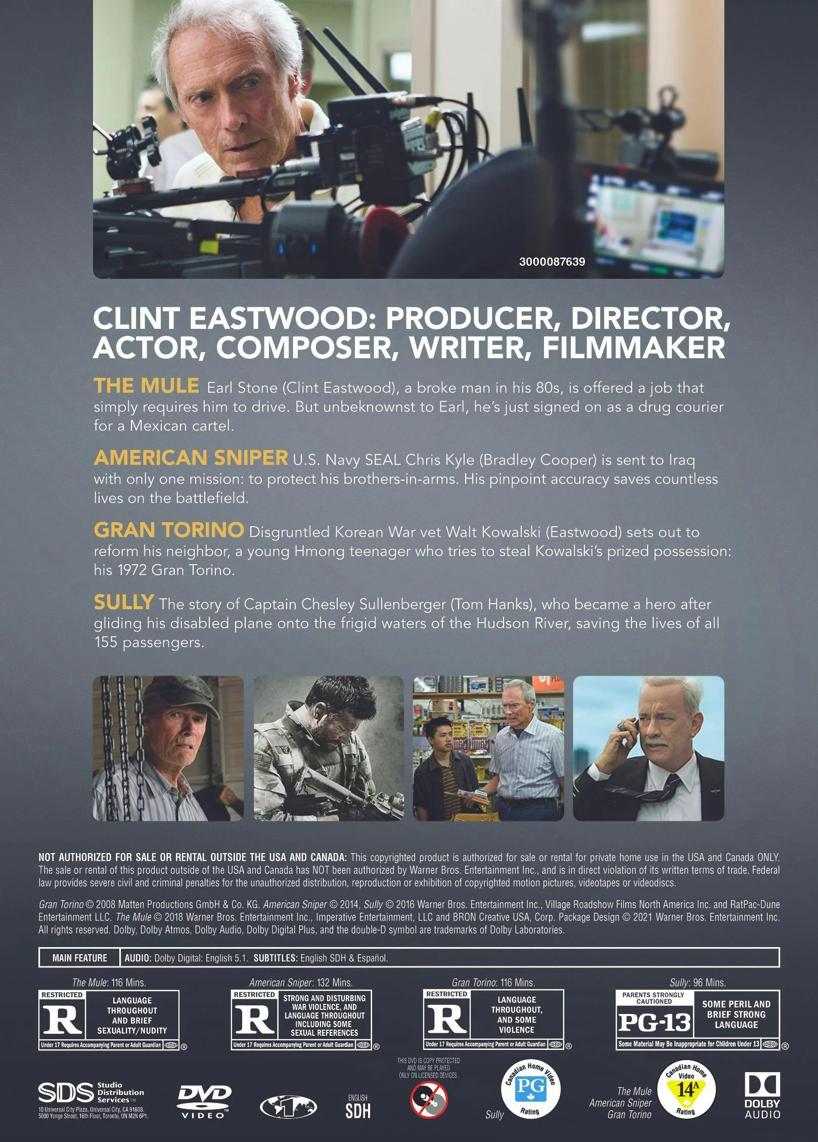 Clint Eastwood 50th Celebration (DVD) [DVD] - Image 3