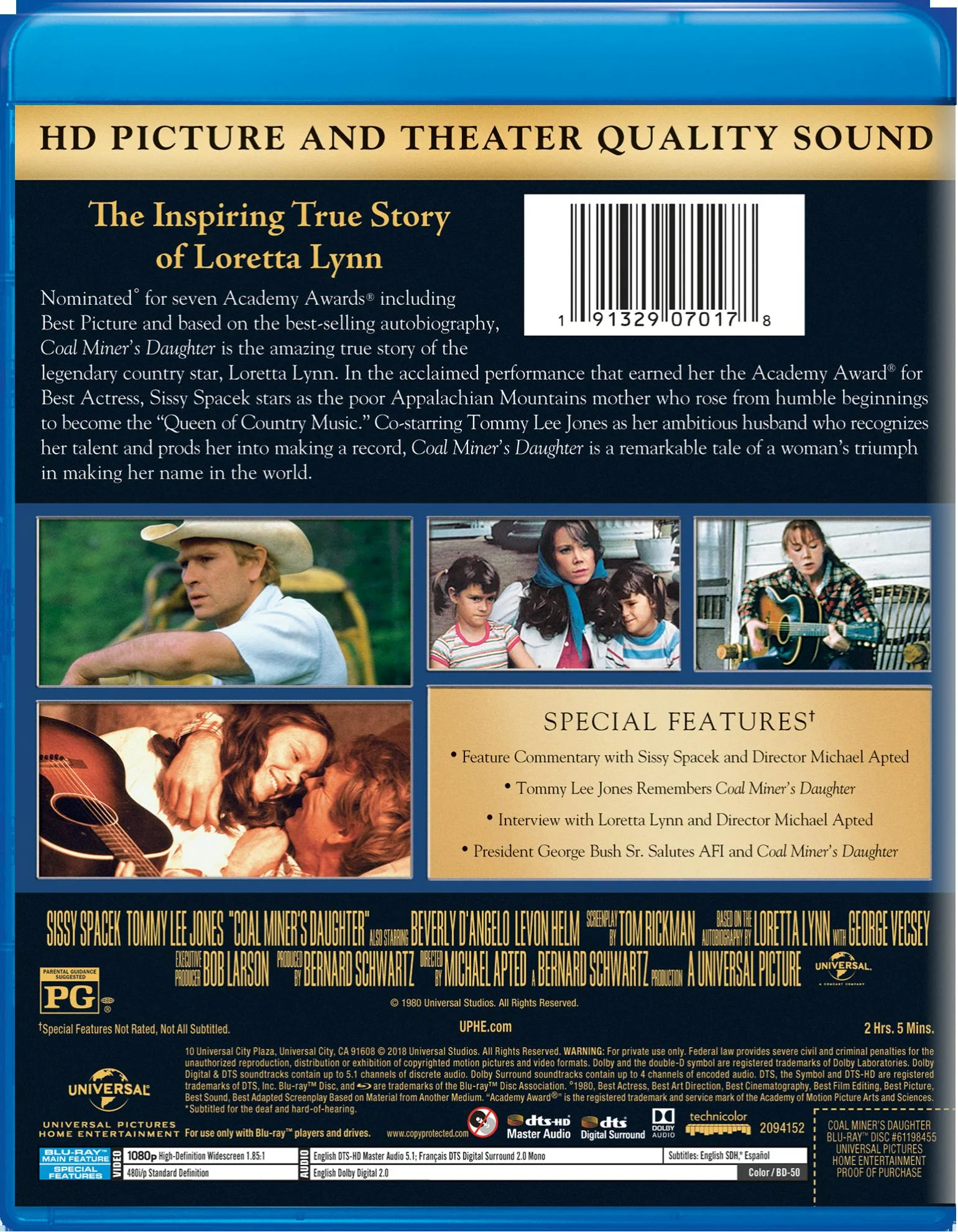 Coal Miner's Daughter [Blu-ray] - Image 2