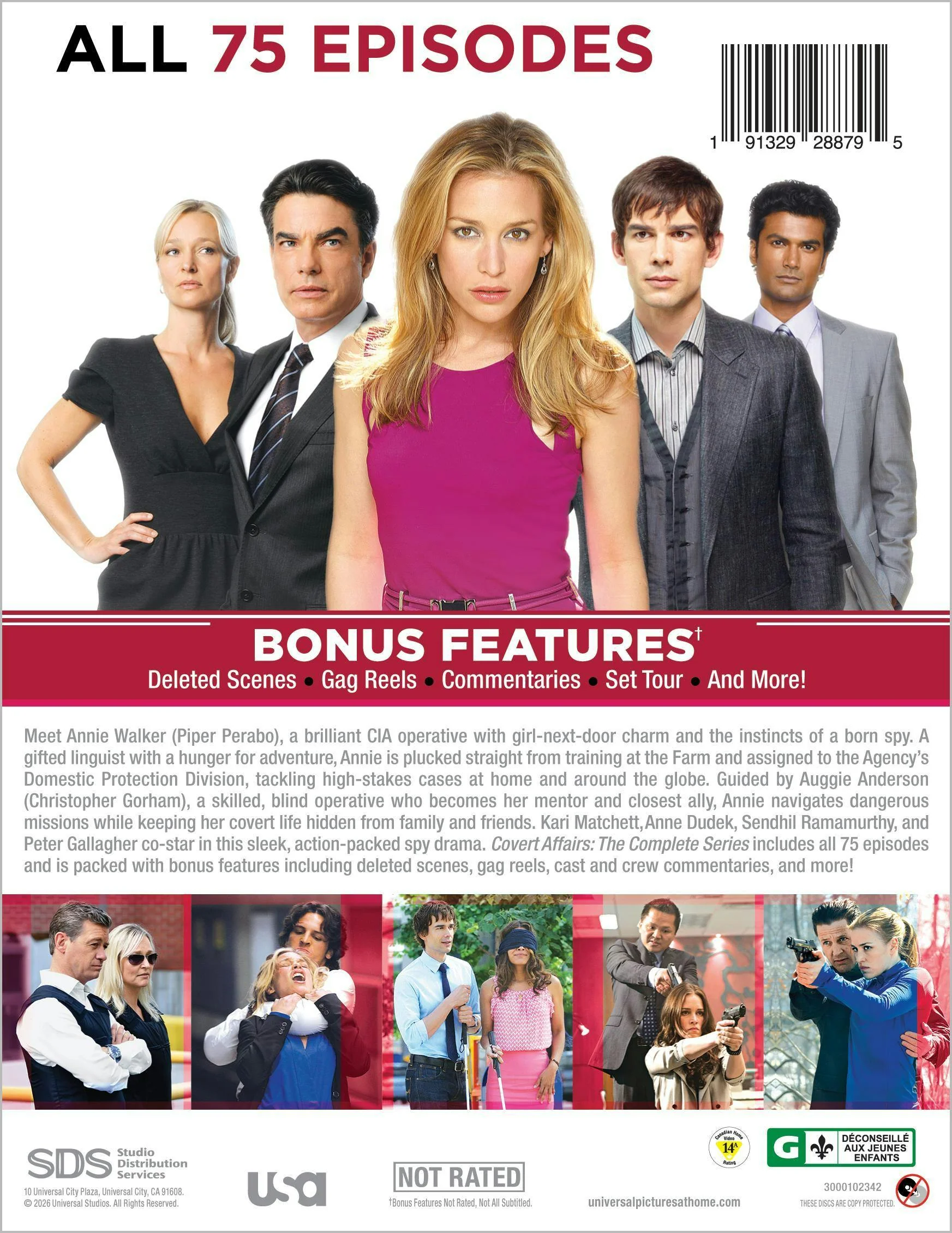 Covert Affairs: The Complete Series [DVD] - Image 3