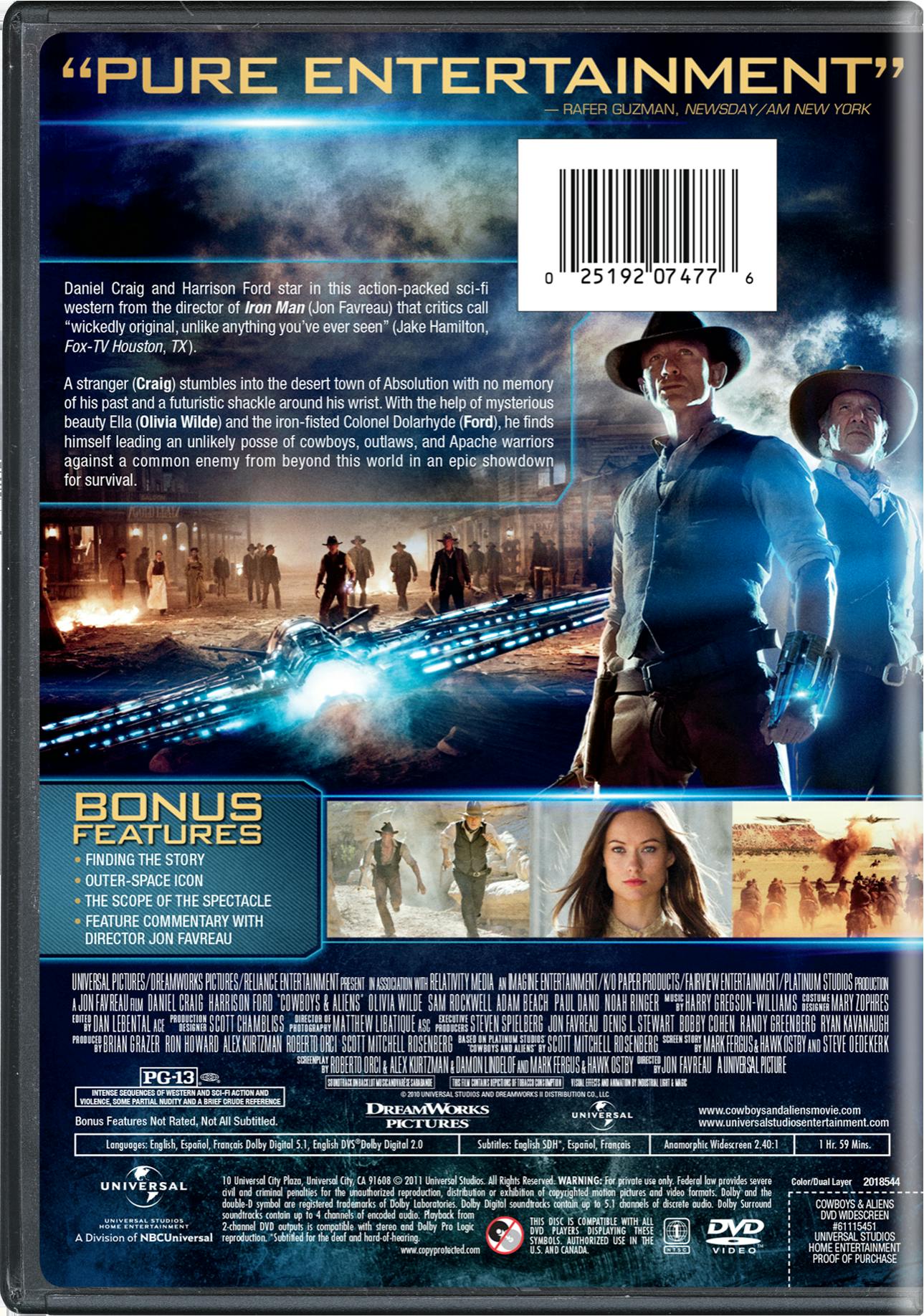 Cowboys and Aliens [DVD] - Image 3