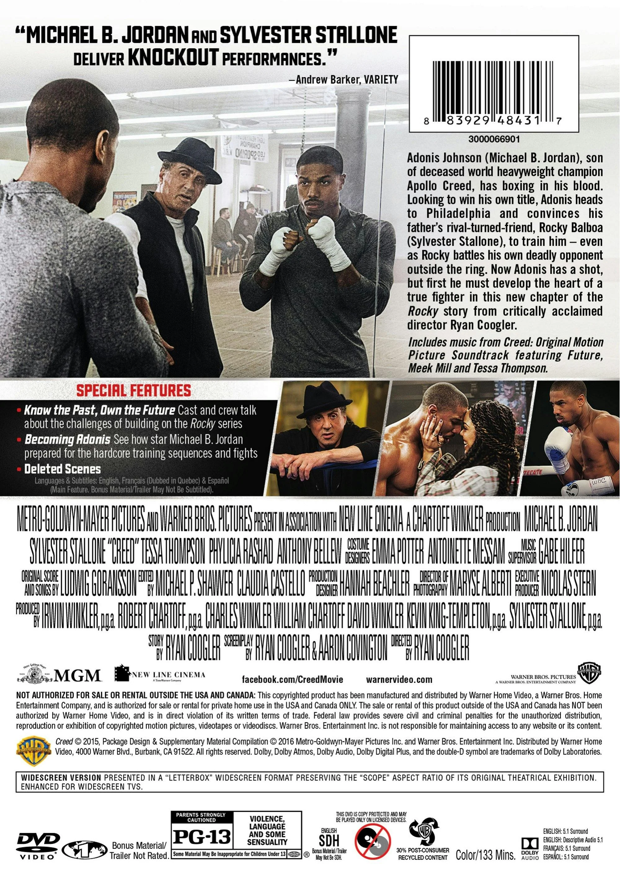 Creed (DVD Special Edition) [DVD] - Image 2