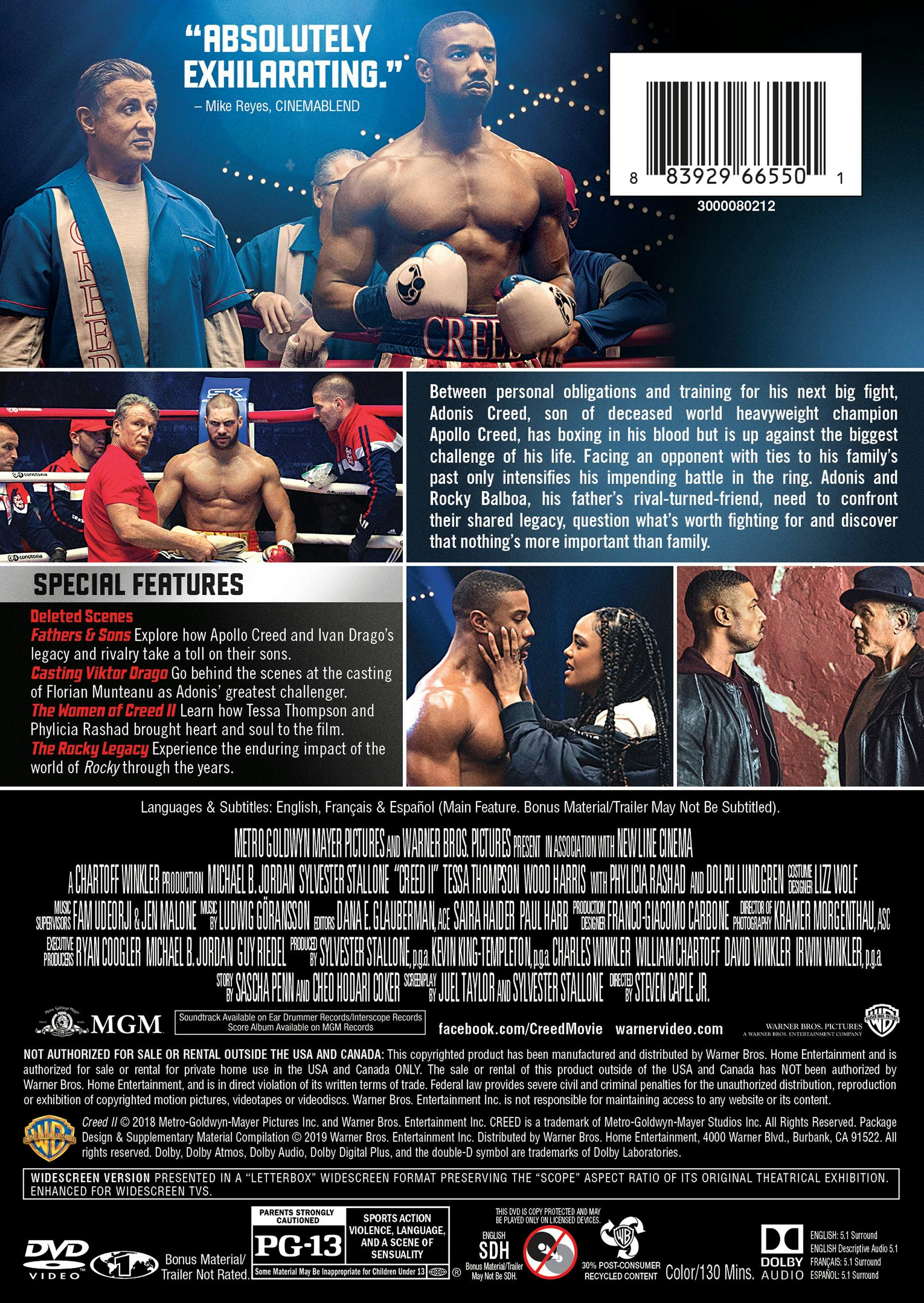 Creed II (Special Edition) [DVD] - Image 2