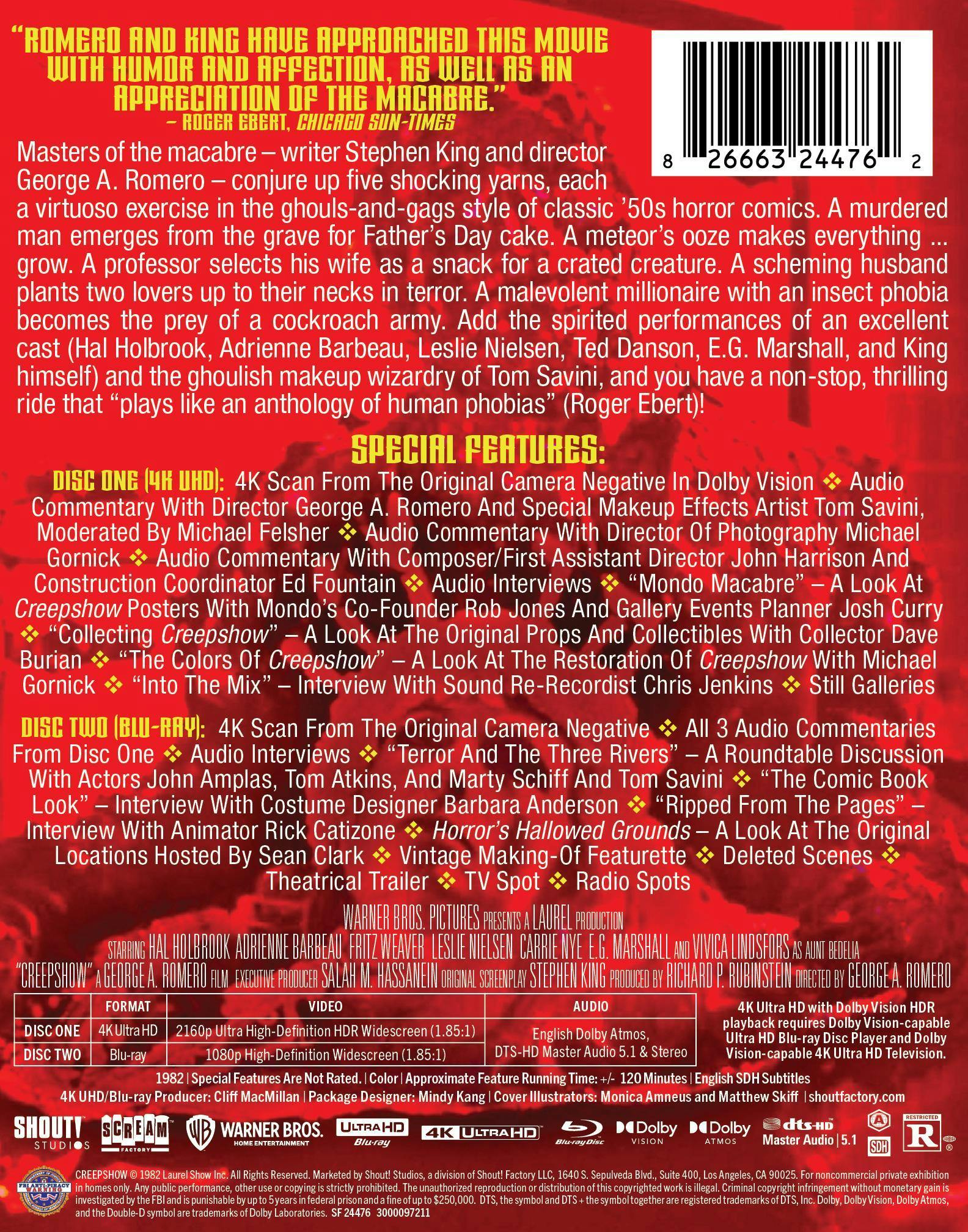 Creepshow (1982) - Limited Edition Steelbook [UHD] - Image 3