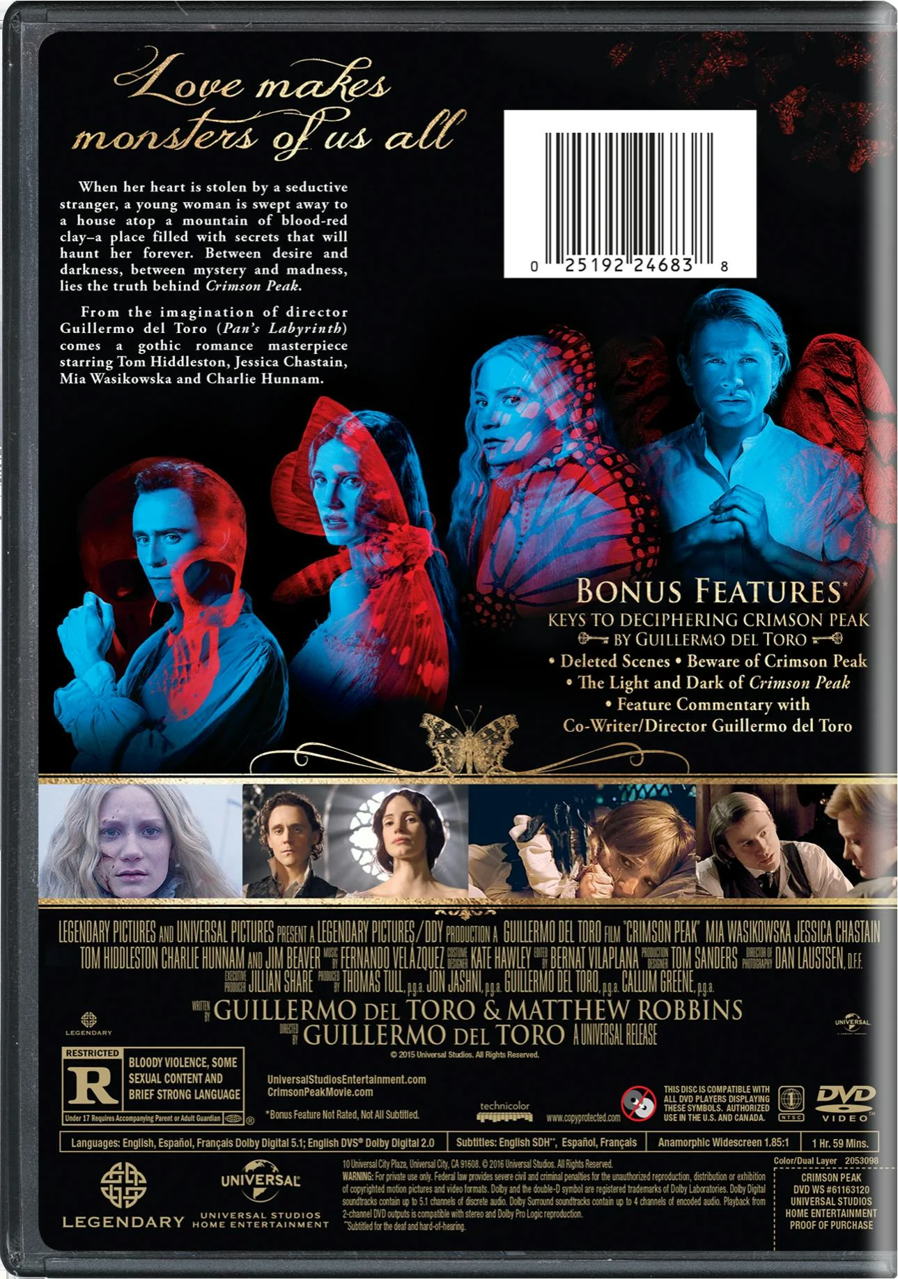 Crimson Peak [DVD] - Image 2