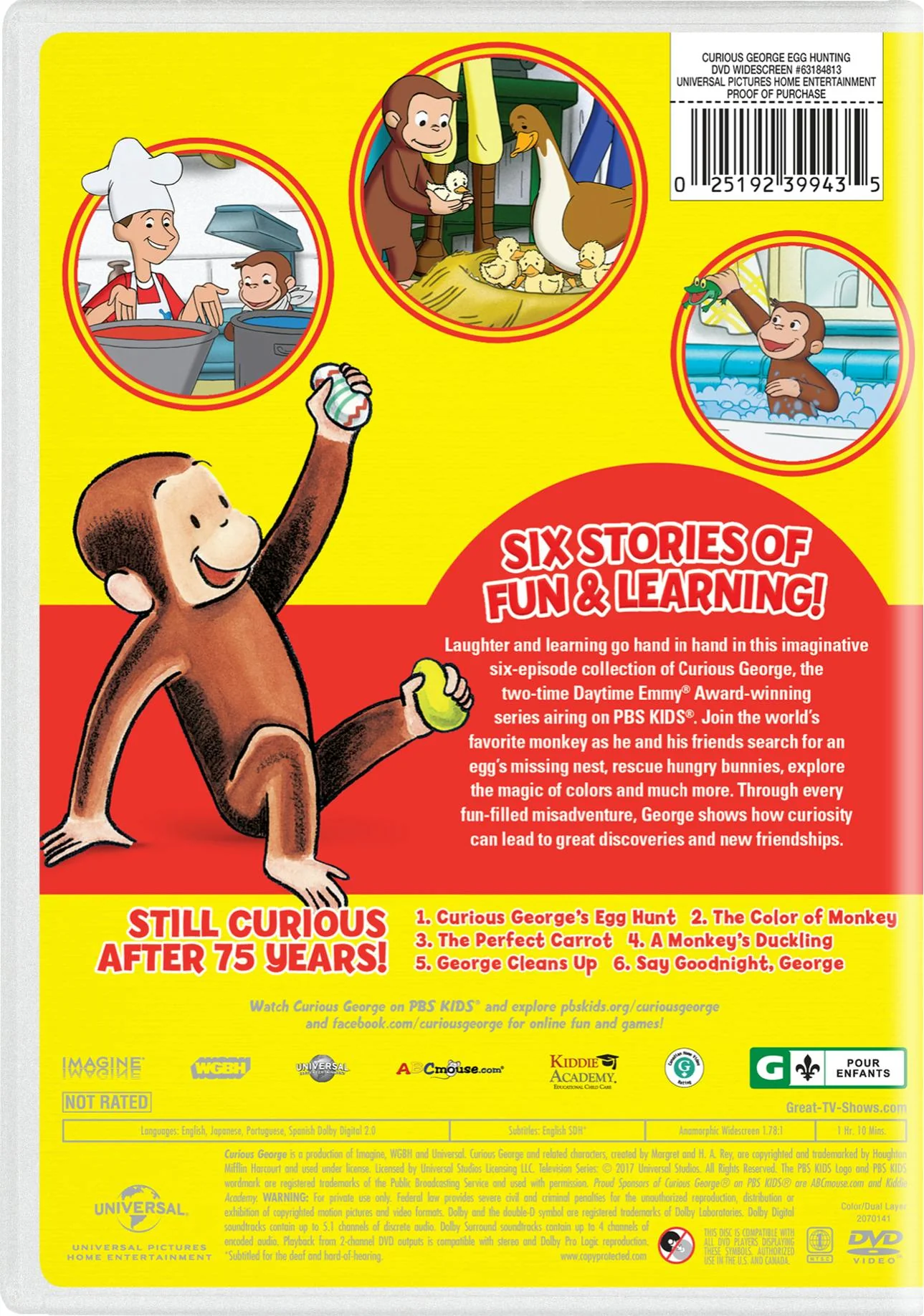 Curious George: Egg Hunting [DVD] - Image 2