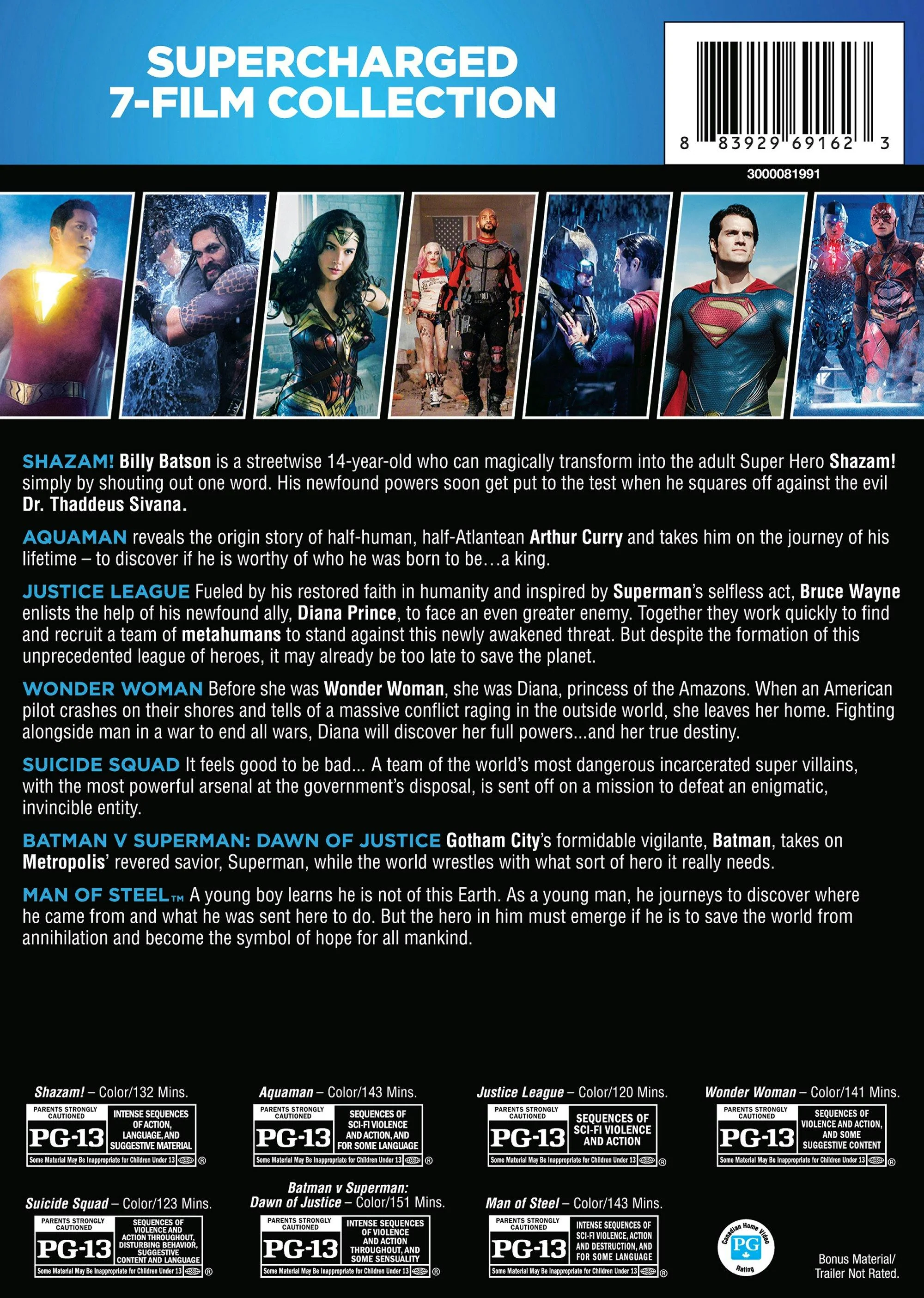 DC 7-film Collection (Box Set) [DVD] - Image 2