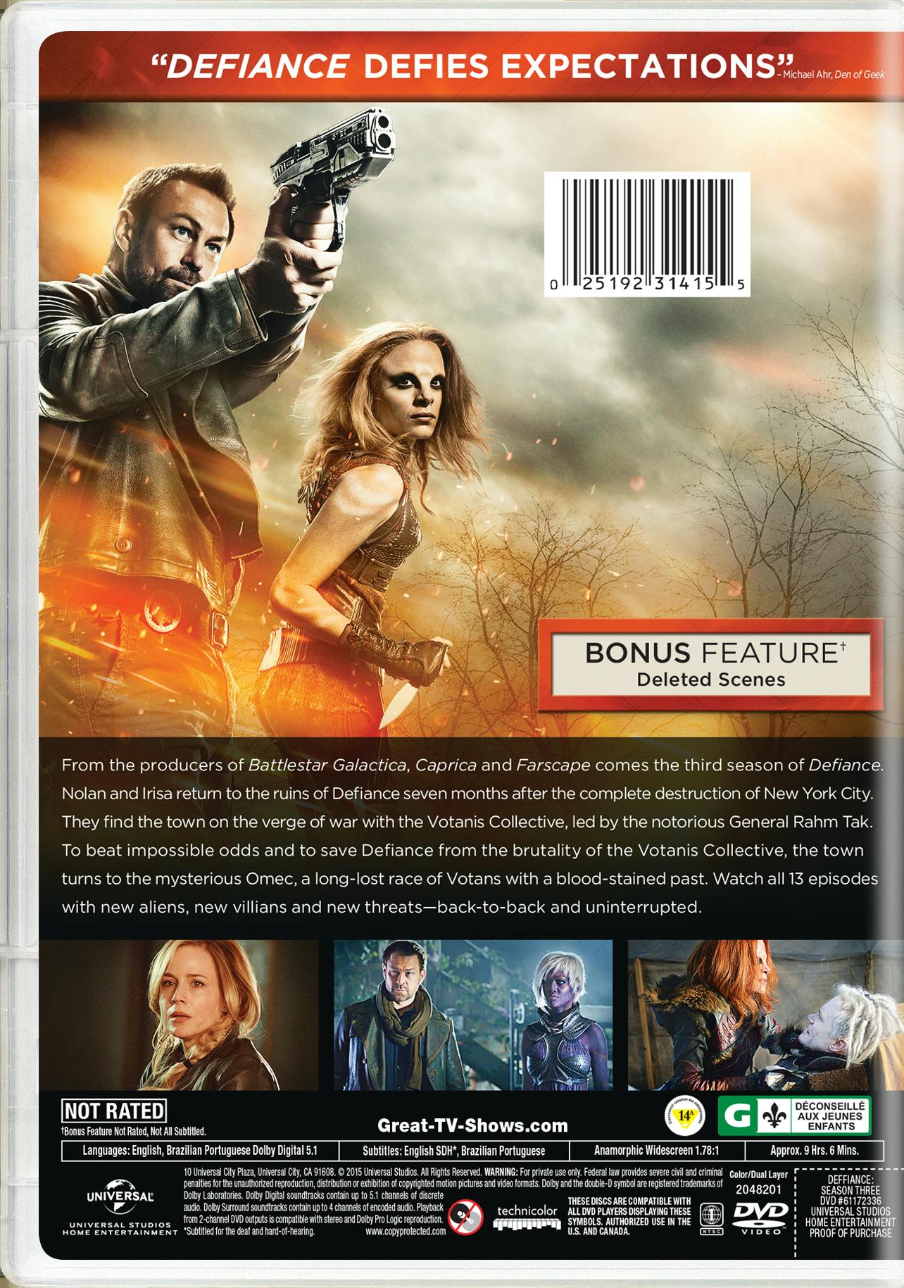 Defiance: Season 3 [DVD] - Image 2