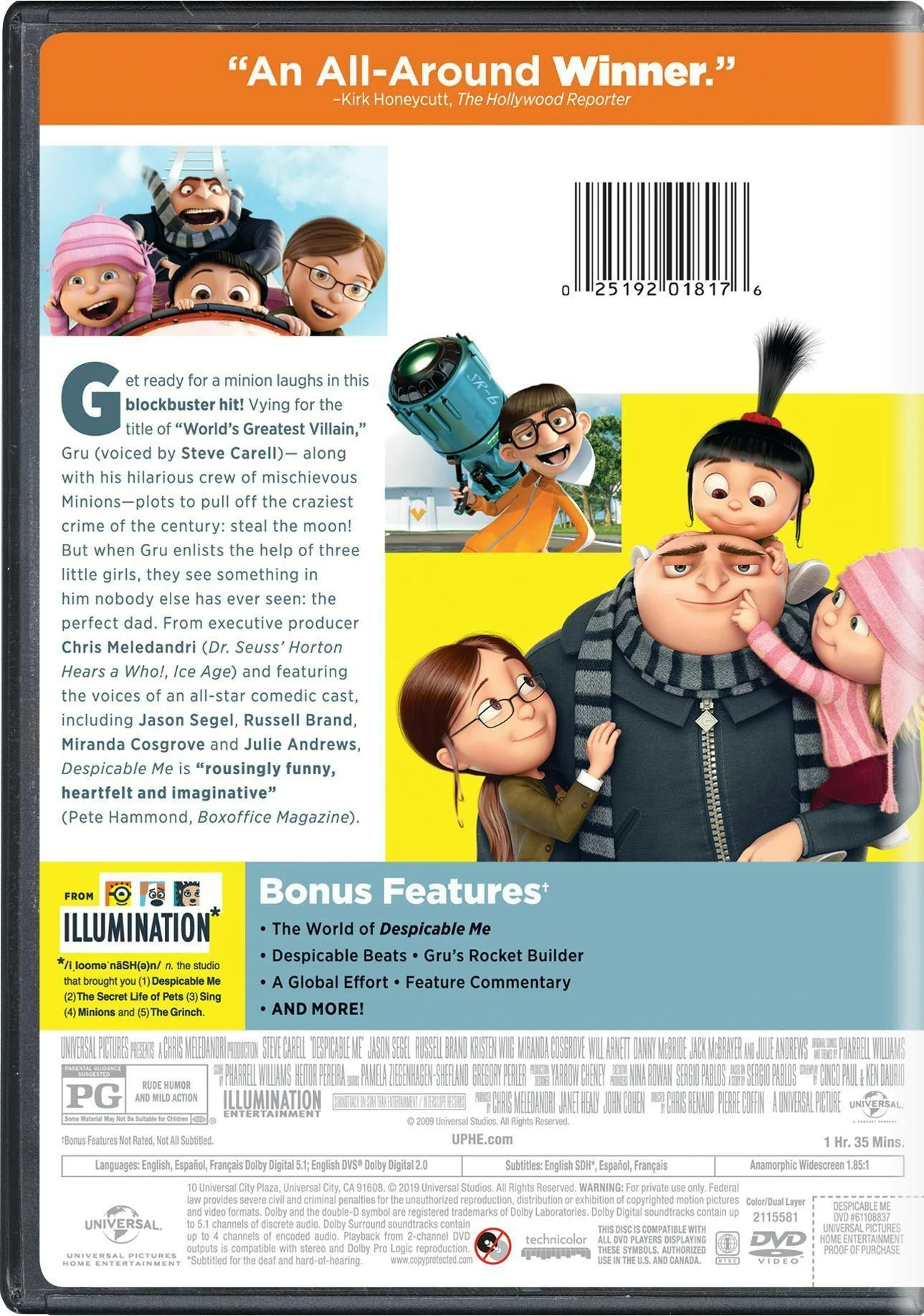 Despicable Me [DVD] - Image 2