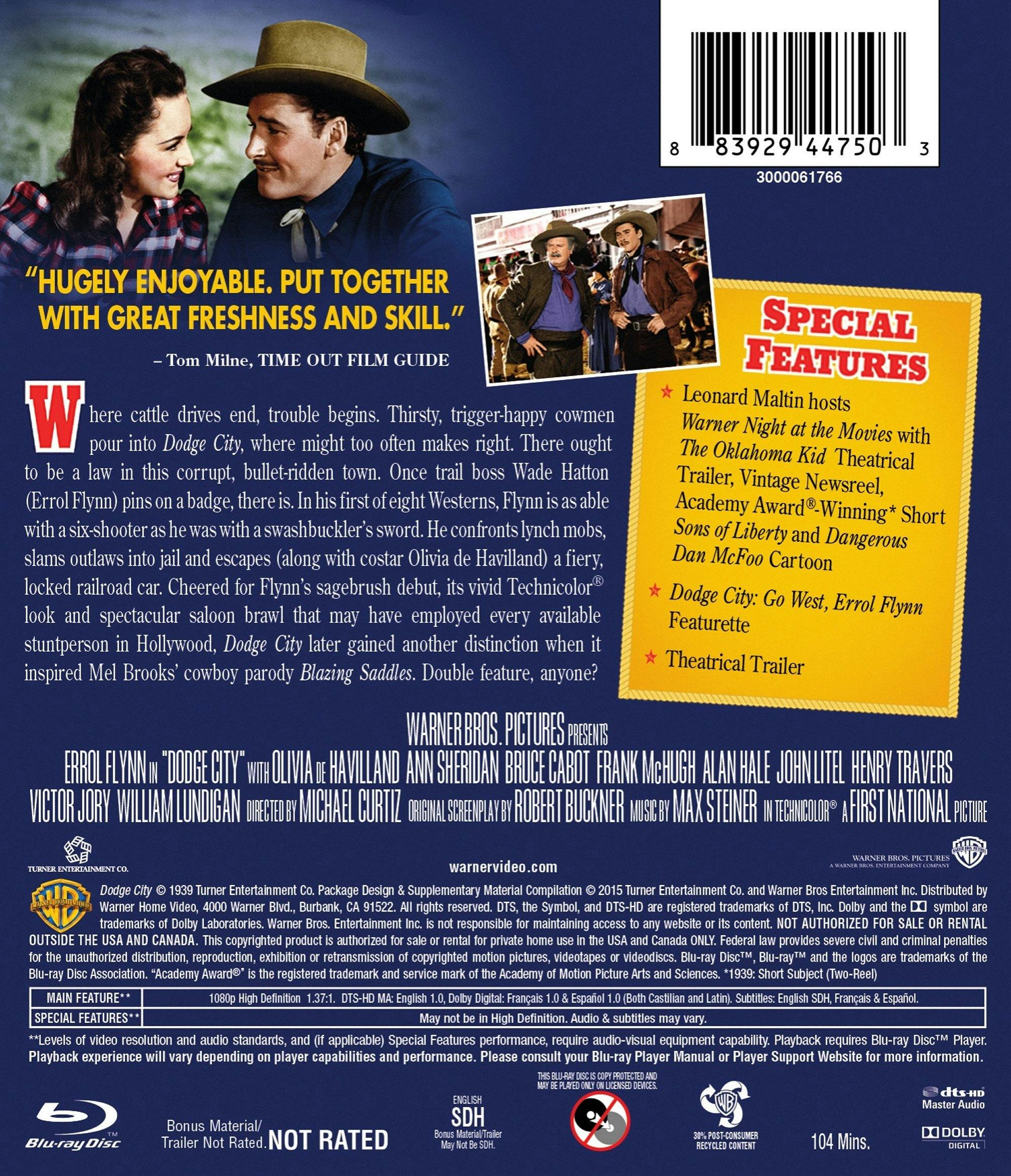 Dodge City [Blu-ray] - Image 2
