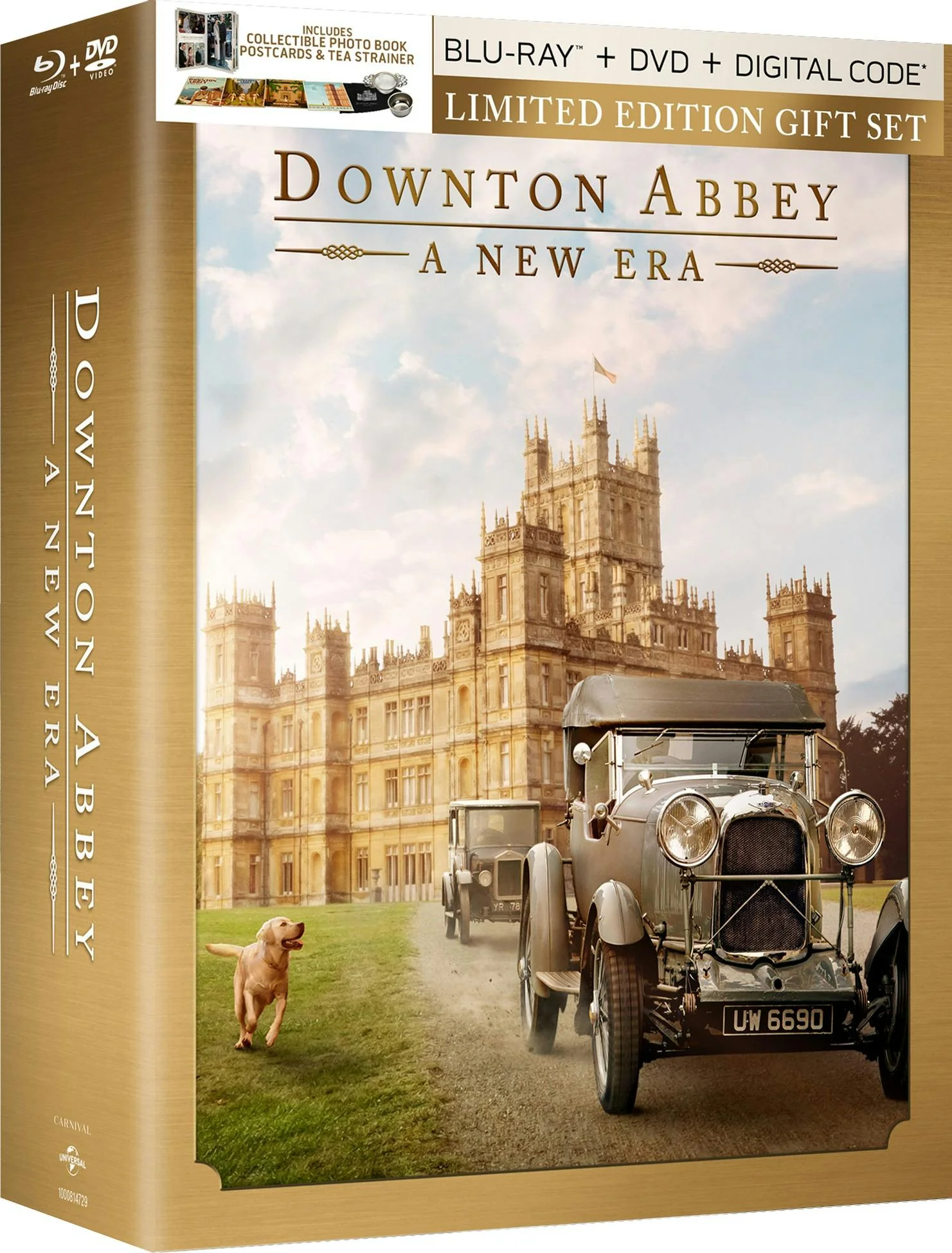 Downton Abbey: A New Era (Limited Edition Gift Set with DVD) [Blu-ray] - Image 2