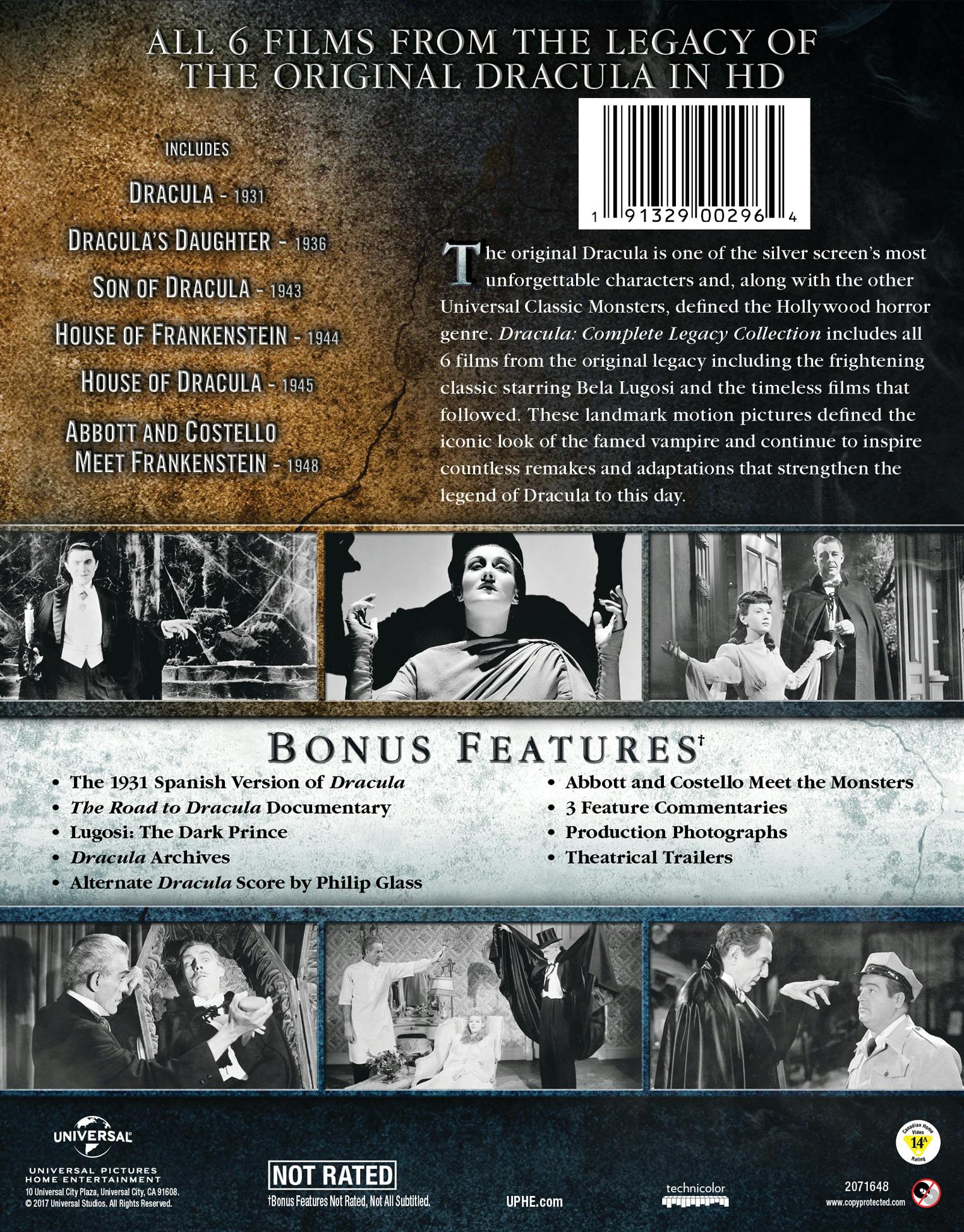 Dracula: Complete Legacy Collection [Blu-ray] - Image 2