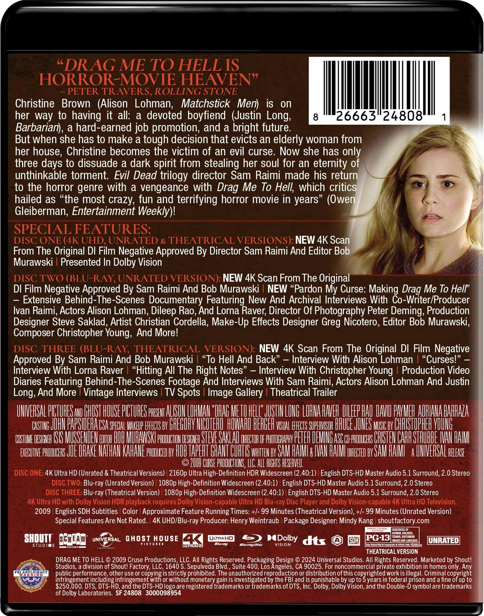 Drag Me to Hell - Collector's Edition (4K Ultra HD + Blu-ray) [UHD] - Image 3