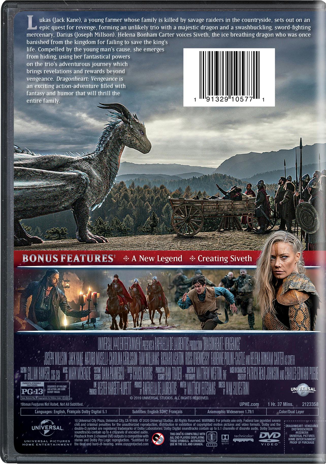 Dragonheart: Vengeance [DVD] - Image 2