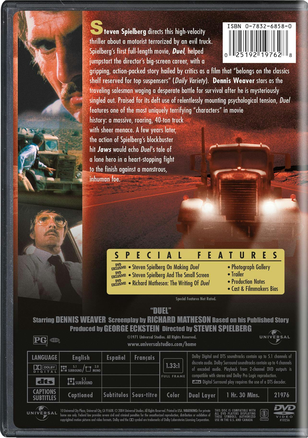 Duel (Collector's Edition) [DVD] - Image 2