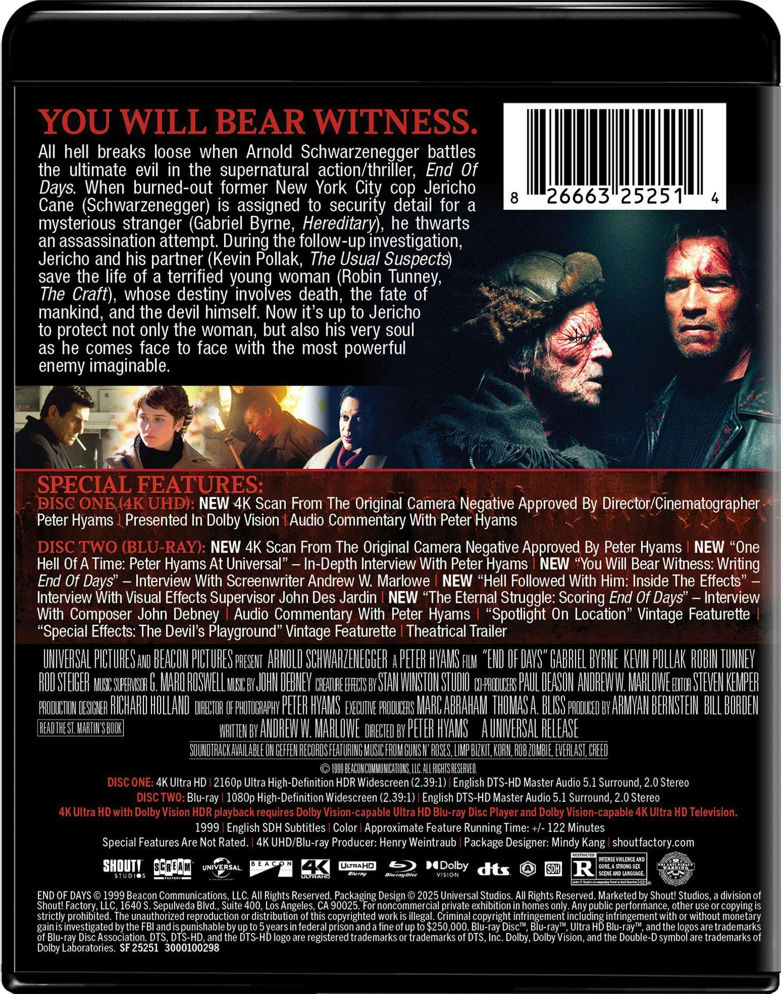 End of Days - 25th Anniversary Edition [UHD] - Image 3