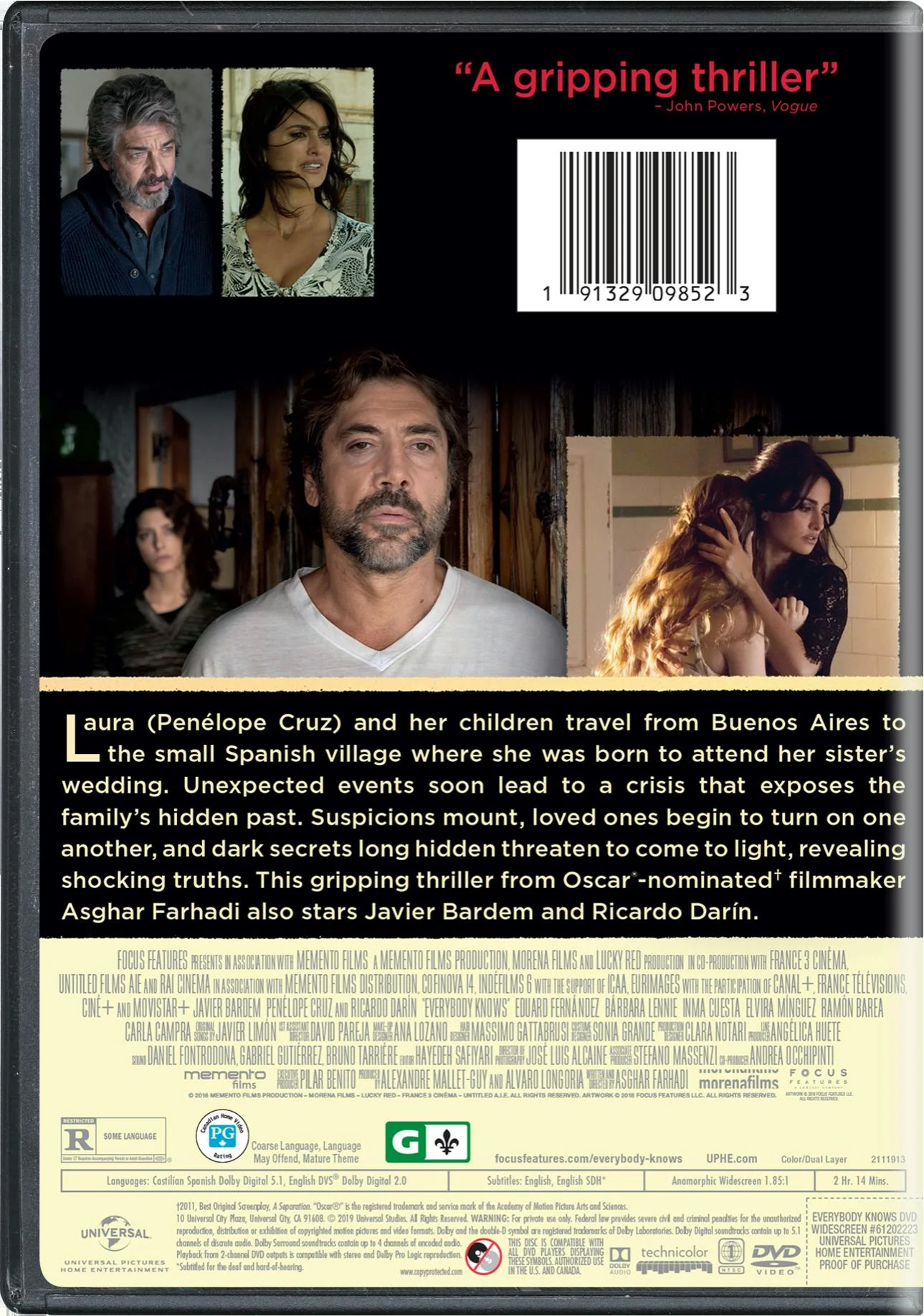Everybody Knows [DVD] - Image 2